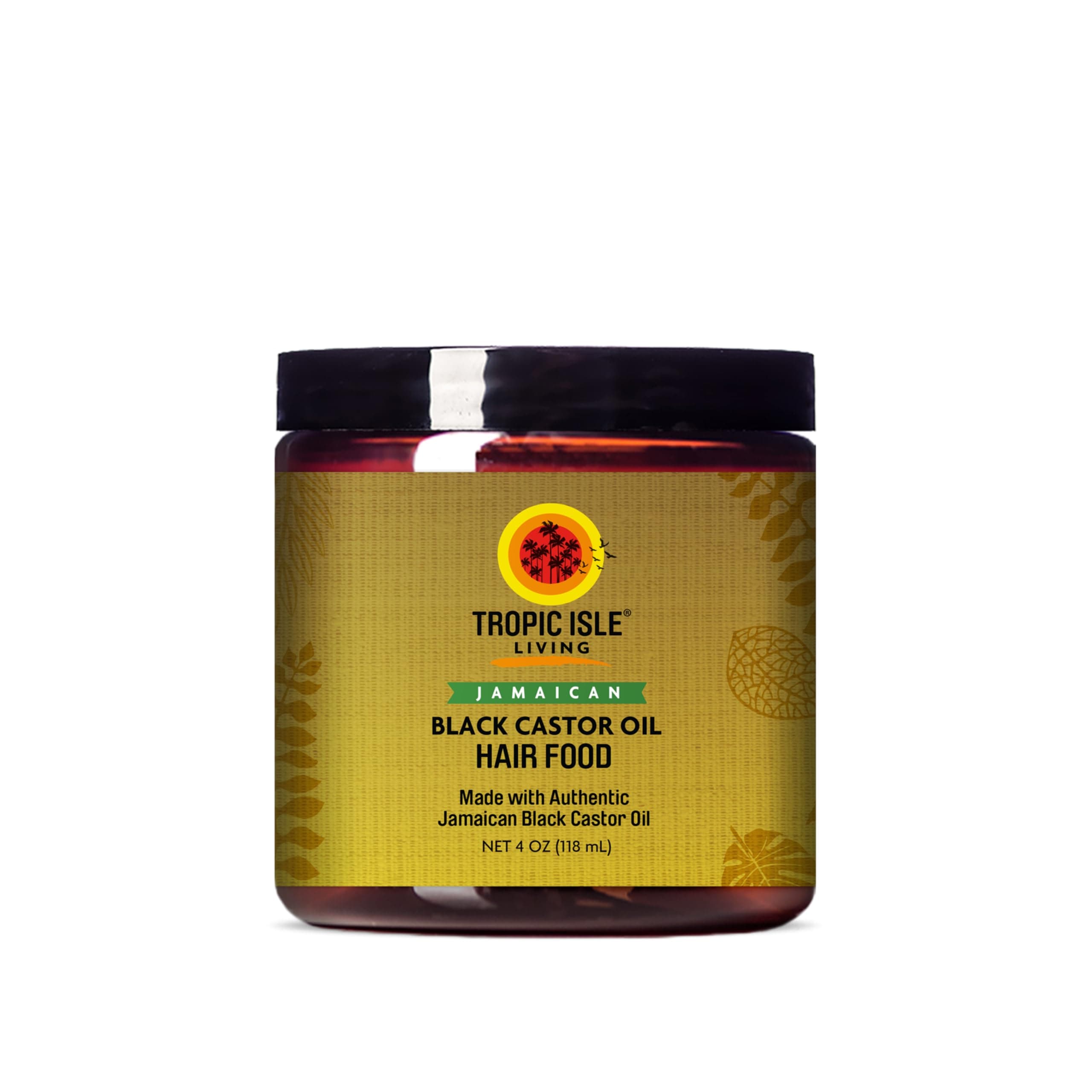 Jamaican Black Castor Oil Hair Food 118ml | Gives Hydration and Moisturizing, Add Shine with Shea Butter, Strong Hair Roots and Scalp, Promote Hair Growth with Jamaican Black Castor Oil
