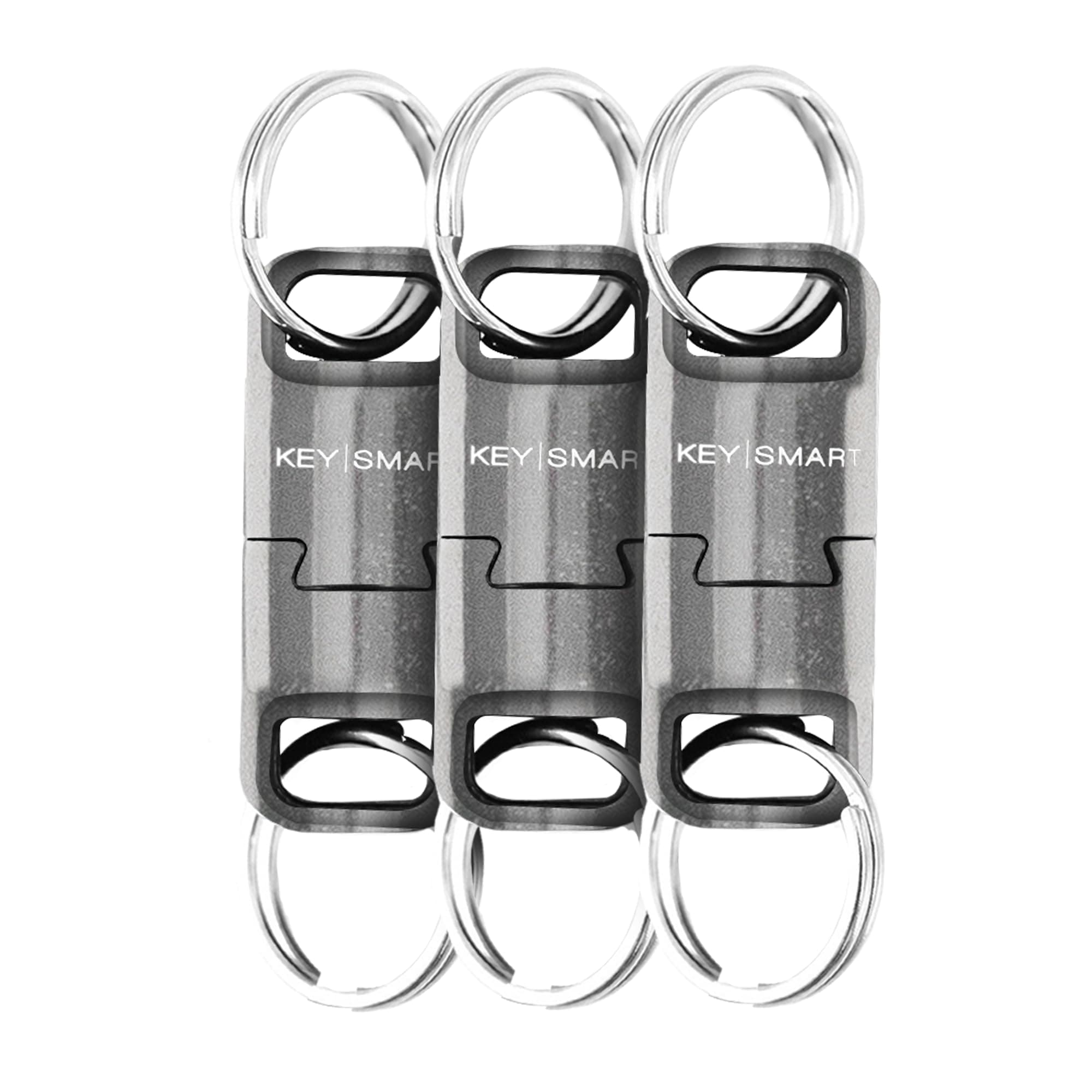 KeySmart MagConnect Pro Magnetic Key Holder for Purse, Key Chains for Car Keys - Detachable Key Ring Quick Release Keychain