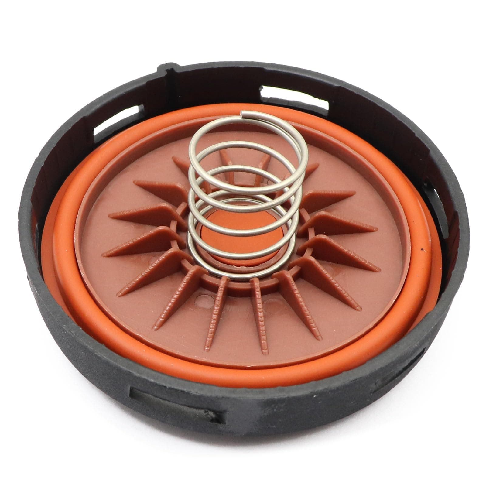 SecosAutoparts Valve Cover Cap Repair Kit 94810513206 94810513207 Compatible with Porsche Cayenne 2003 2004 2005 2006 2007 2008 2009 2010 Vapor Separator Diaphragm Seal Membrane