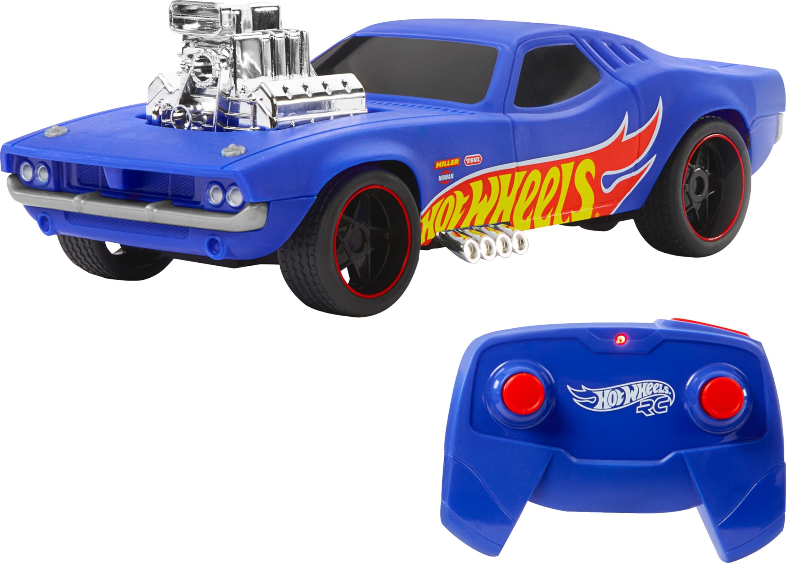 XLVS 1:16 Scale RC Rodger Dodger Toy Car, Special 50th Anniversary Edition Remote Control Vehicle