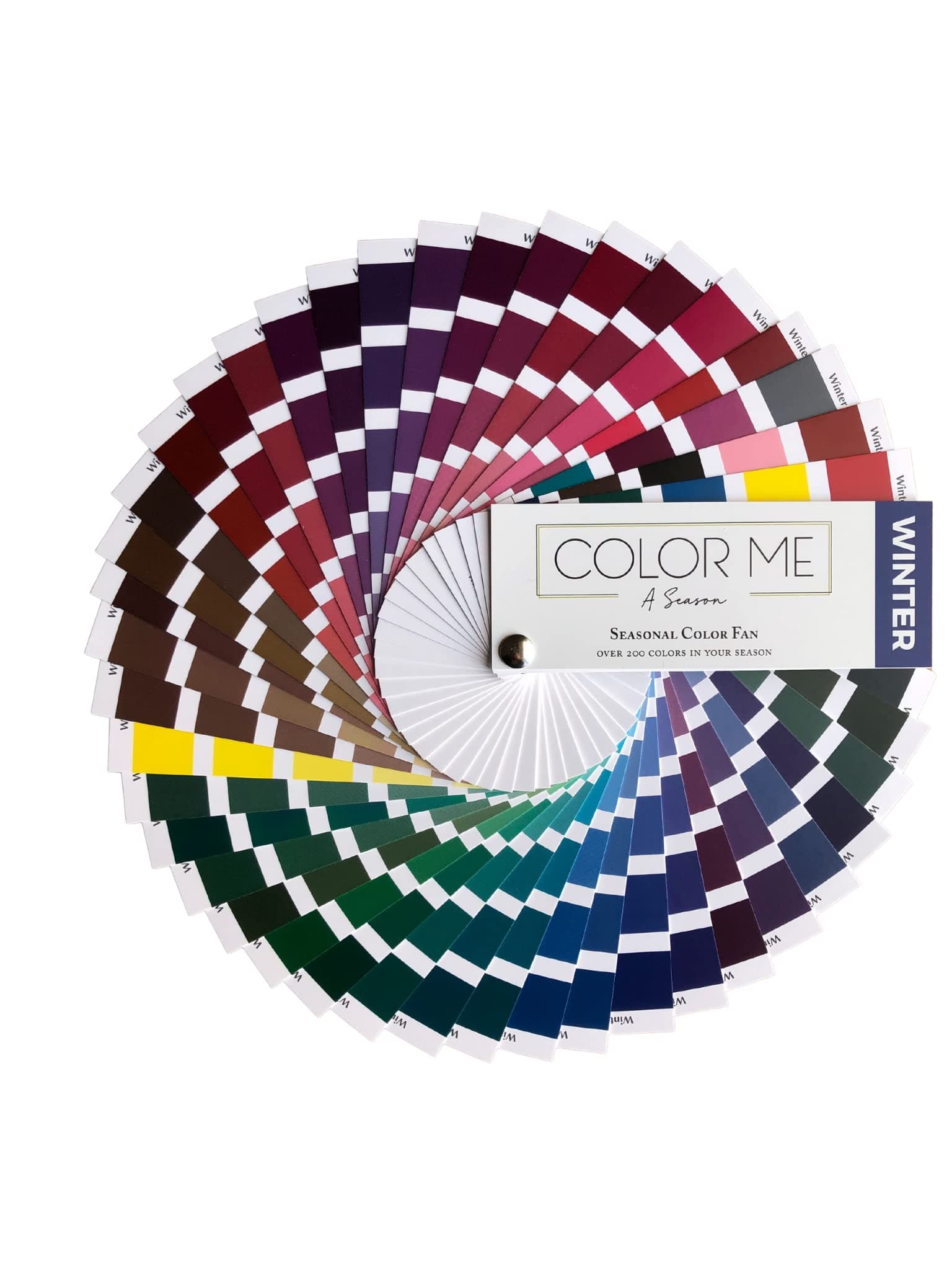 callameer season color fan - winter
