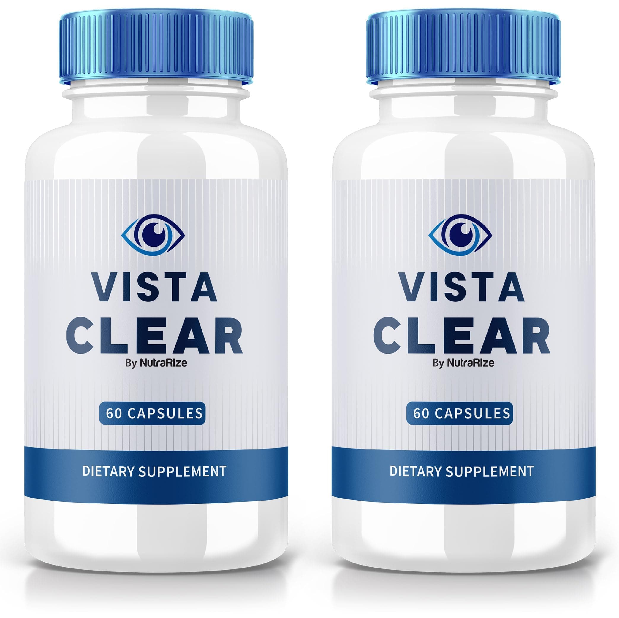 (2 Pack) Vista Clear Capsules, Vista Clear Eye Sight Health Supplement, Vista Clear Eye Nutrition for Dry Eyes, Advanced Formula Vision Support Pills, VistaClear Reviews (120 Capsules)
