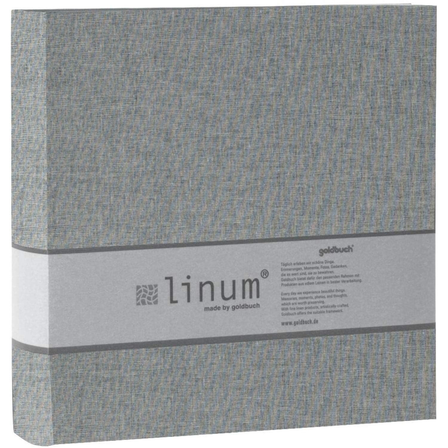 Goldbuch slip-in album Linum grey - 200 photos
