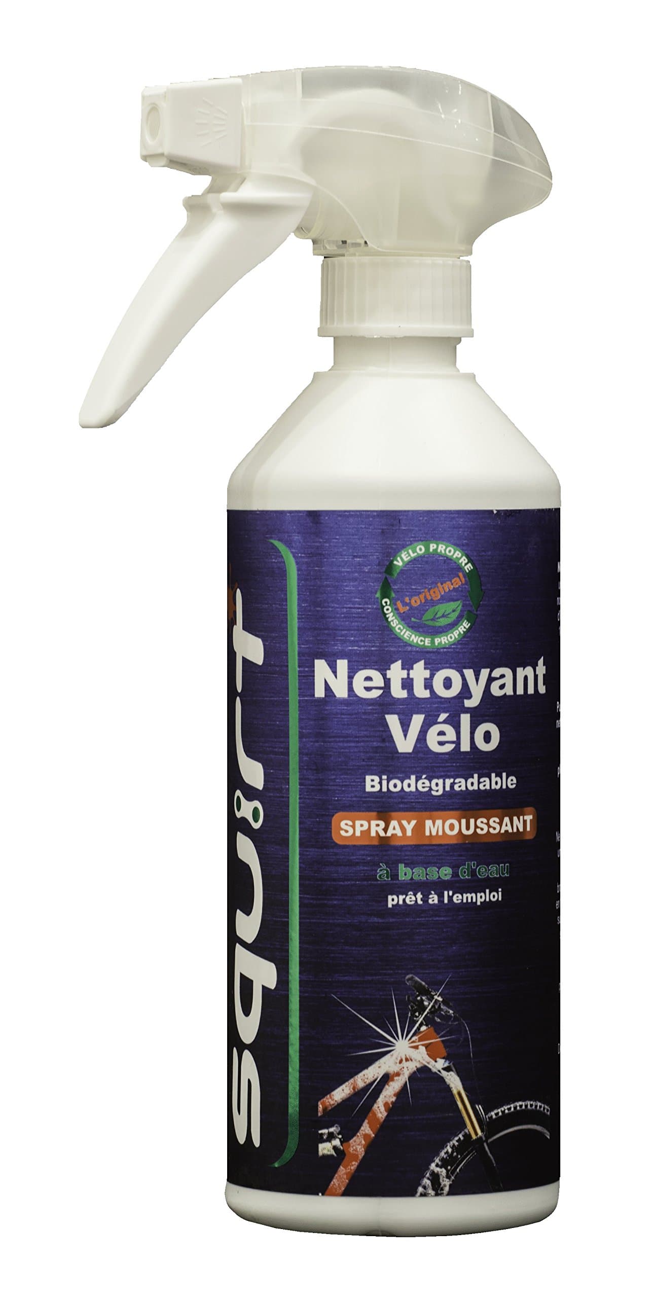 Squirt Bio-Bike Cleaner Bike Wash: 17oz Spray Bottle