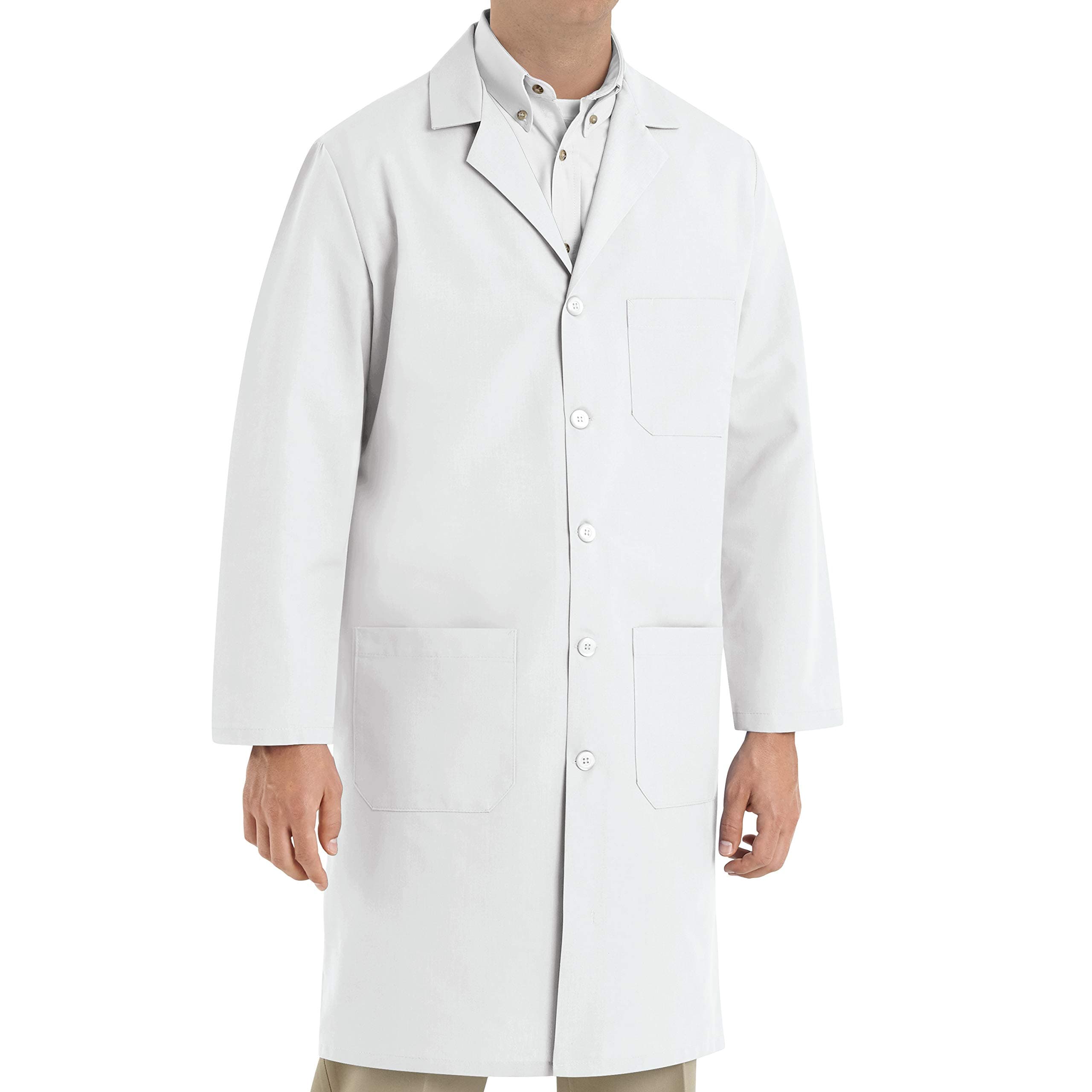 mens Exterior Pocket Original Lab Coat Medical Lab Coat (pack of 1)