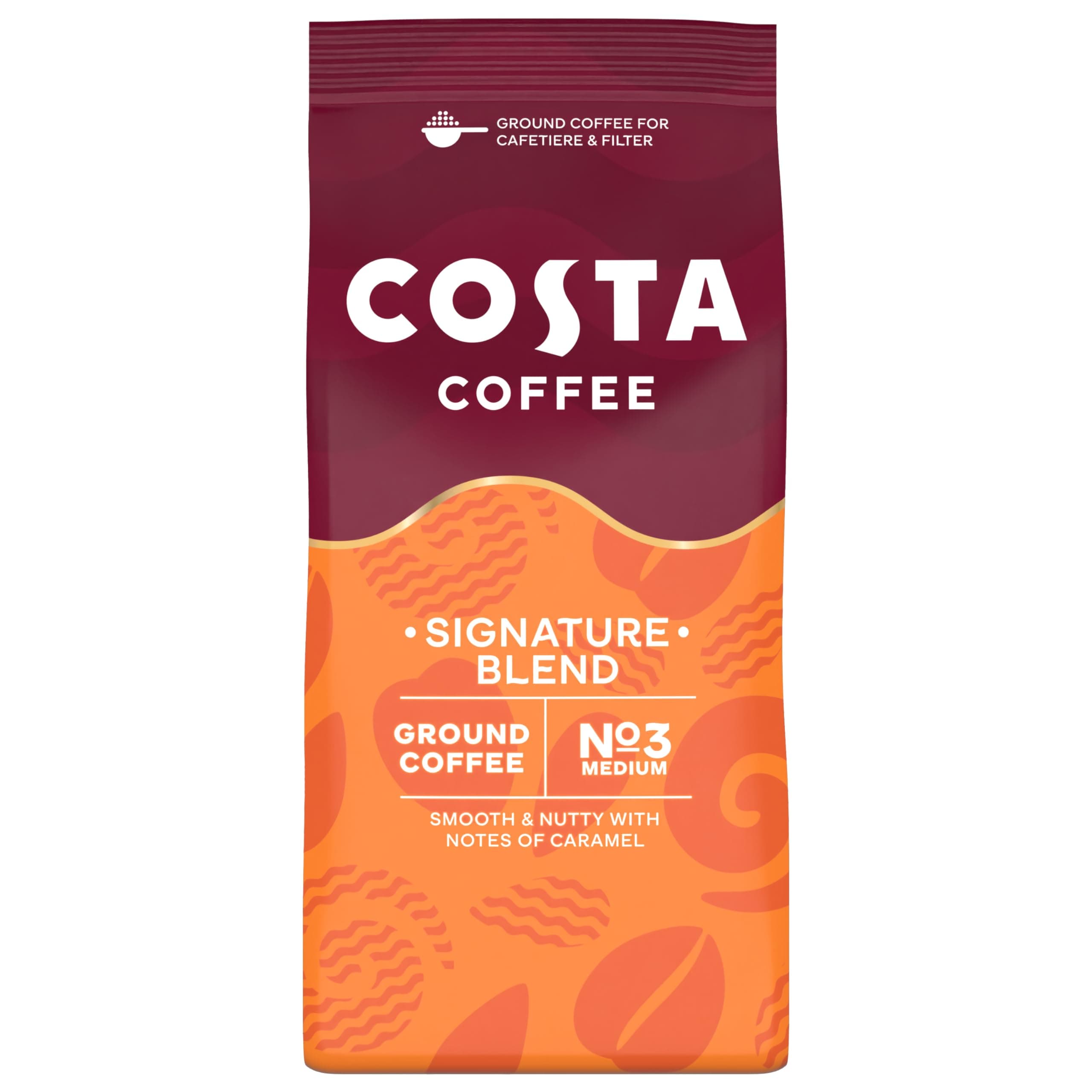 Coffee Mocha Italia Signature Blend Ground for Cafetiere & Filter 200g