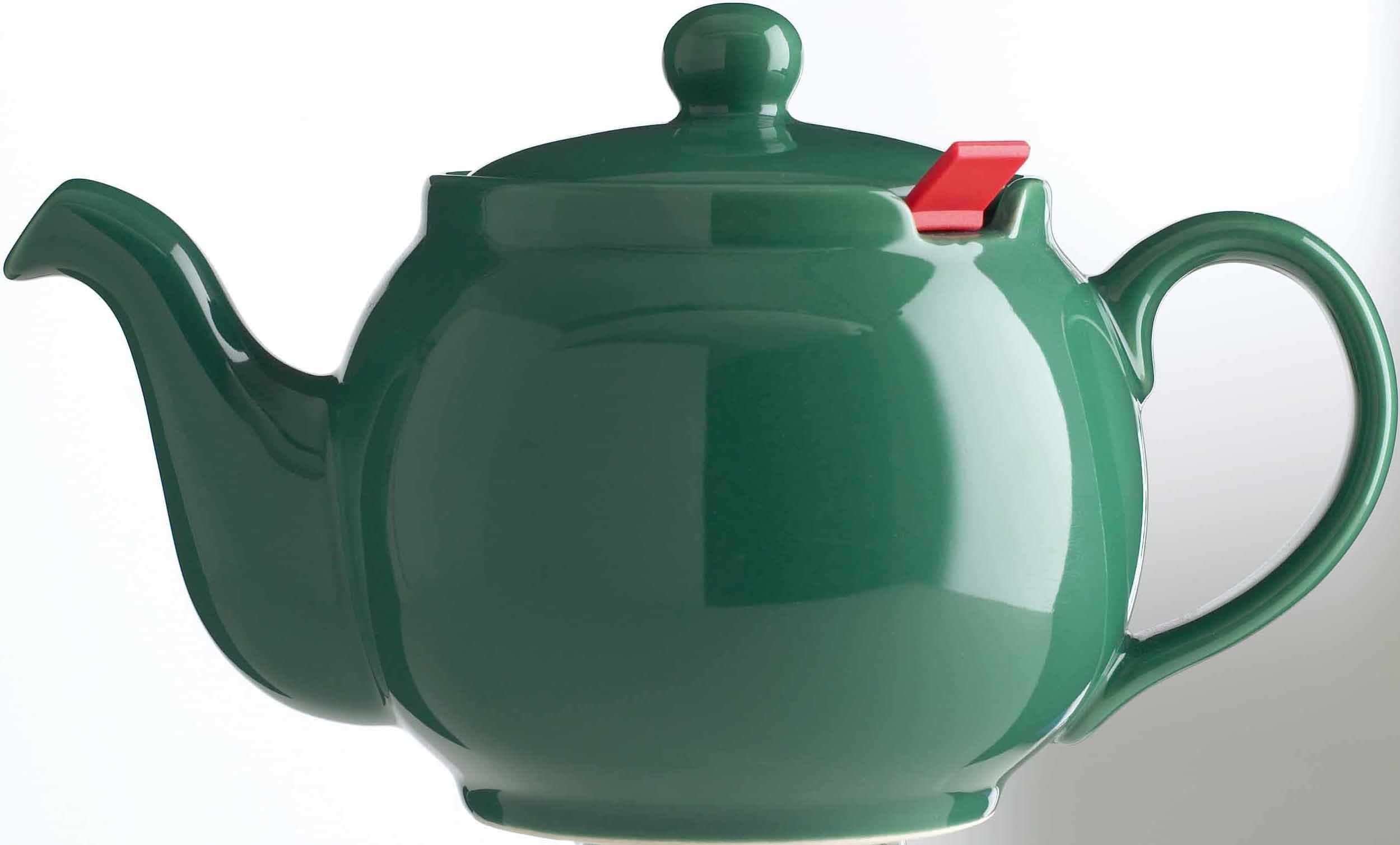 London Teapot Company-Chatsford 4-Cup Teapot with One Red Filter, Green