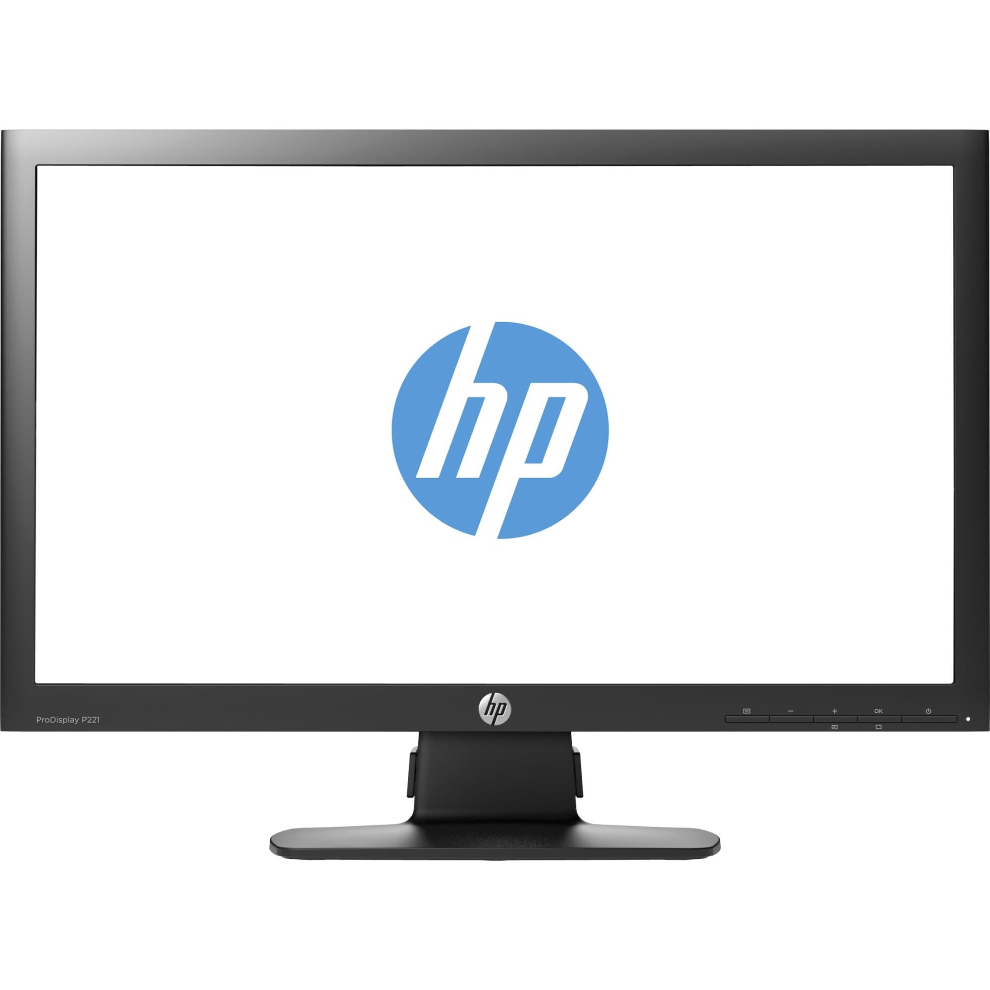 HP C9E49AA ProDisplay P221 - LED monitor - 21.5 inch - 1920 x 1080 - TN - 250 cd/m2 - 1000:1 - 3000000:1 (dynamic) - 5 ms - DVI, VGA - black