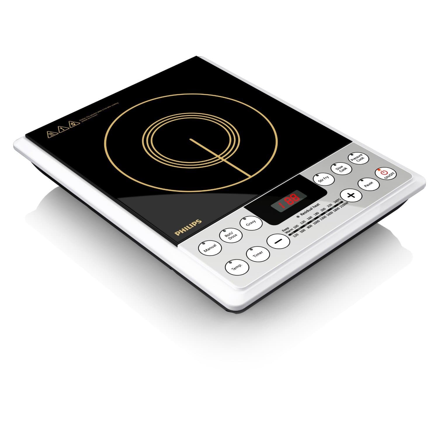 Philips HD4929 2100-Watt Induction Cooker (Black) sealed