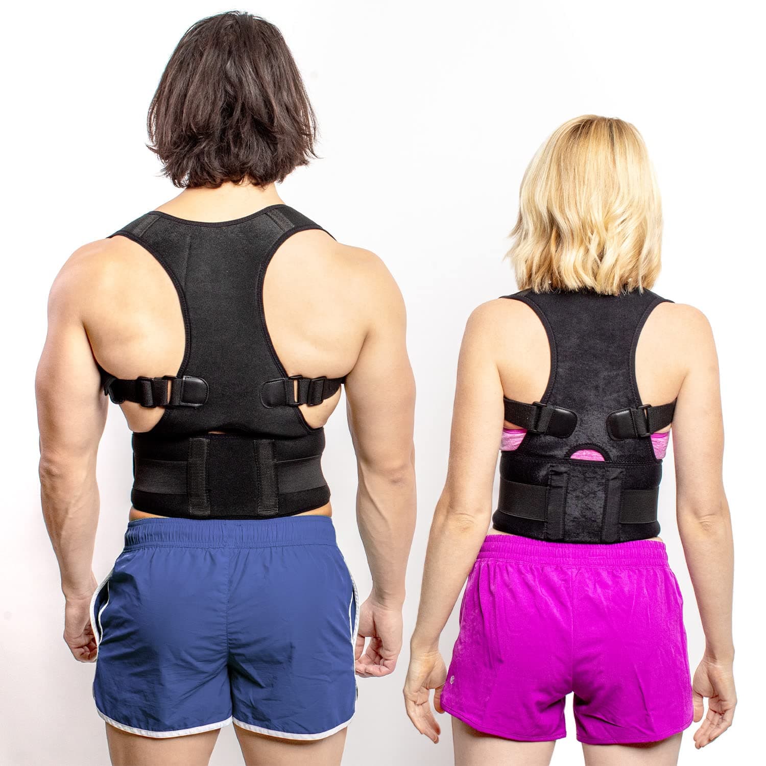 Posture Corrector for Women and Men - Back Brace for Posture, Adjustable Back Straightener Shoulder Posture for Pain Relief, Body Correction, Large