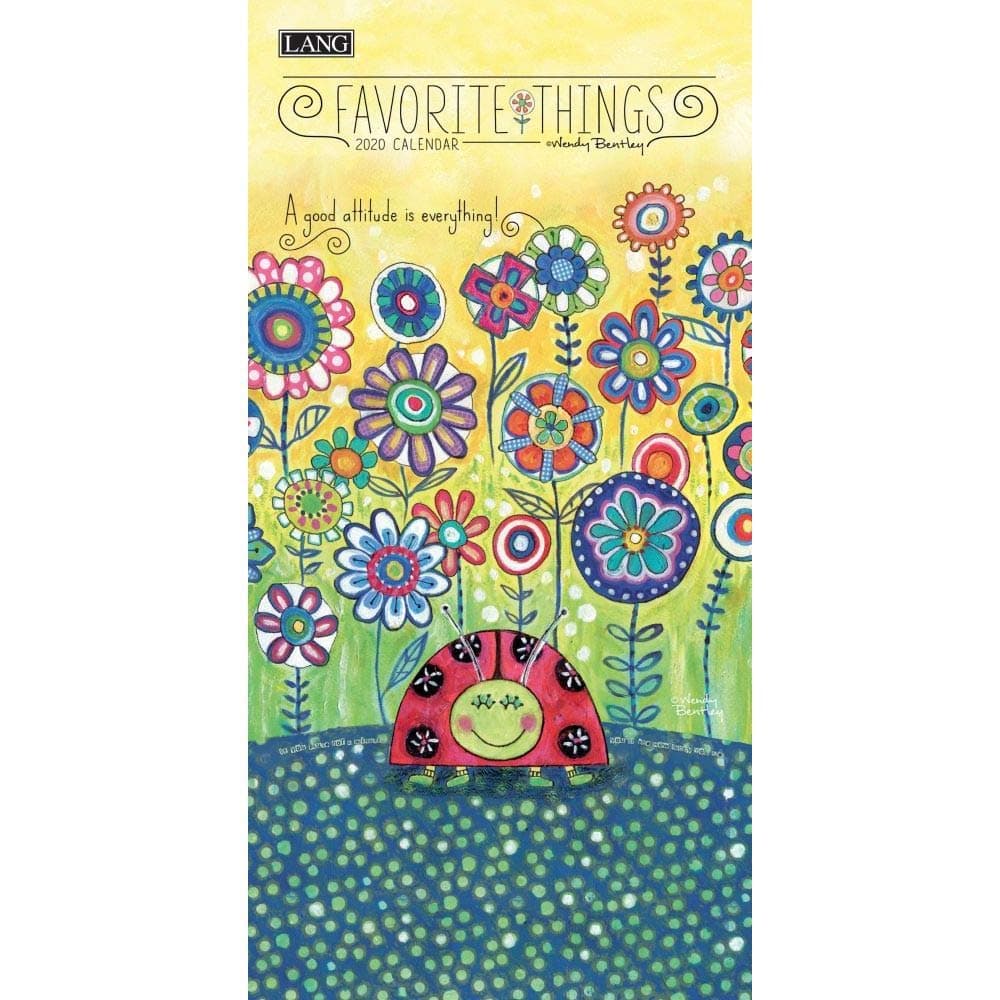 LANG Favorite Things 2020 Vertical Wall Calendar (20991079128)