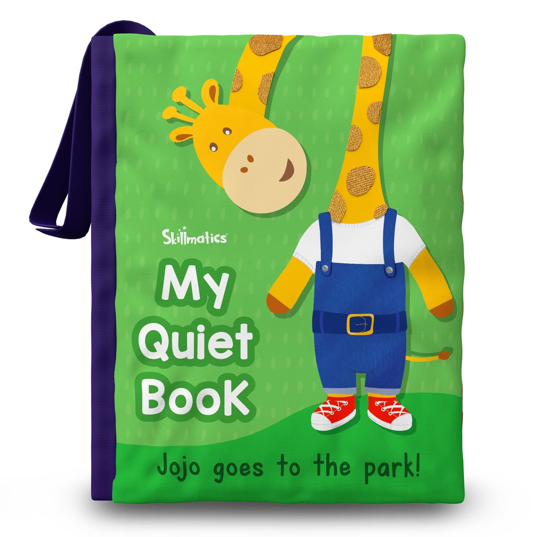 Quiet Book - Sensory Activity Book With 11 Interactive Daily Activities, Gifts For Kids Ages 18 Months To 4 Years,Multicolor