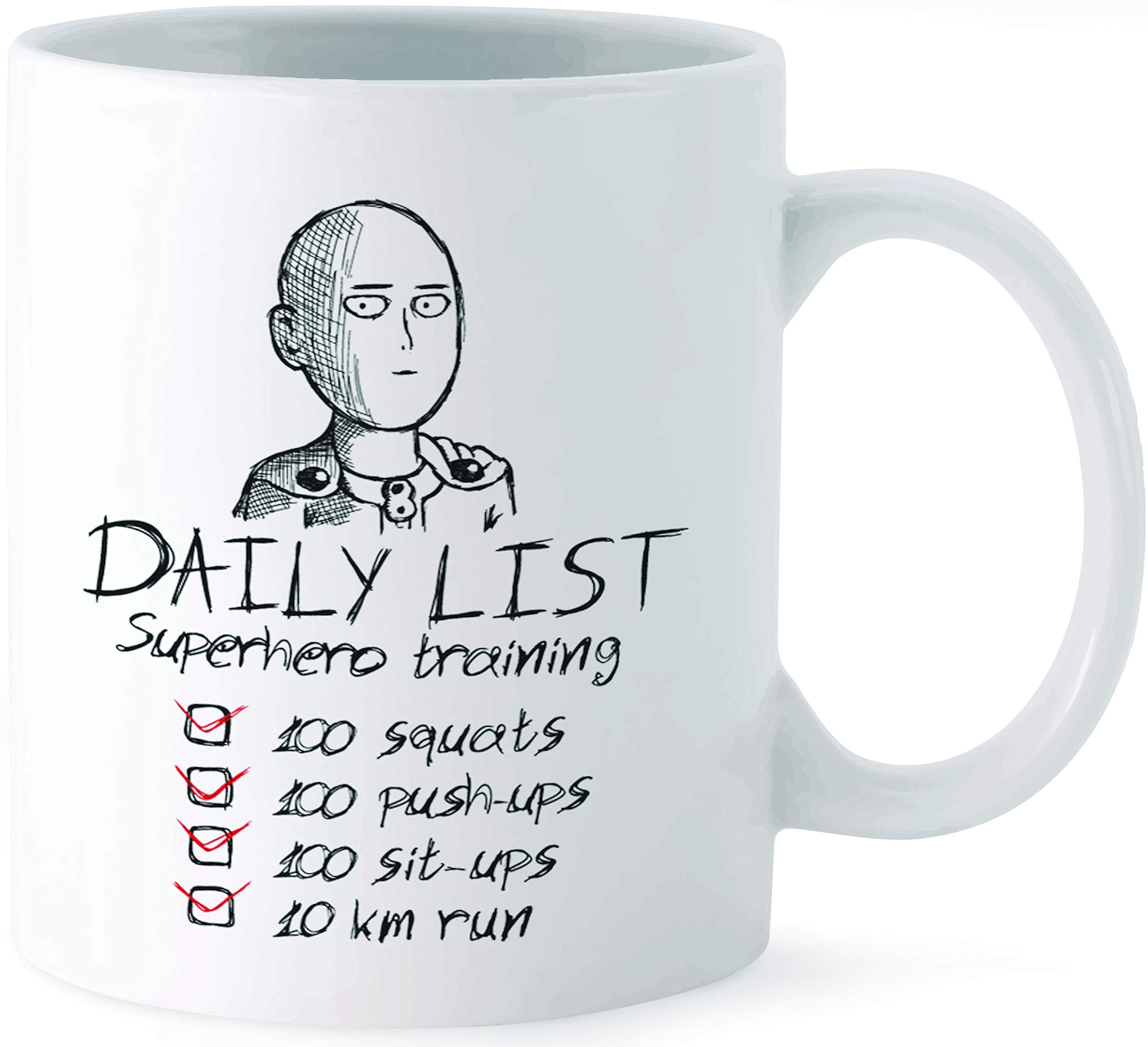 Magic Mugz One Punch Man - Saitama Coffee Mug Ceramic Tea Cup 11 oz Unique Anime Gift