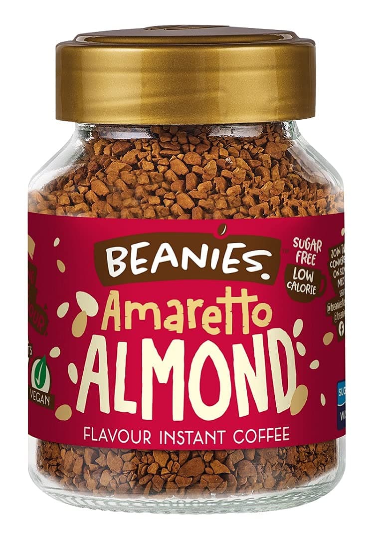 Beanies The Flavour Co 1 Amaretto Almond Instant Coffee - 50g