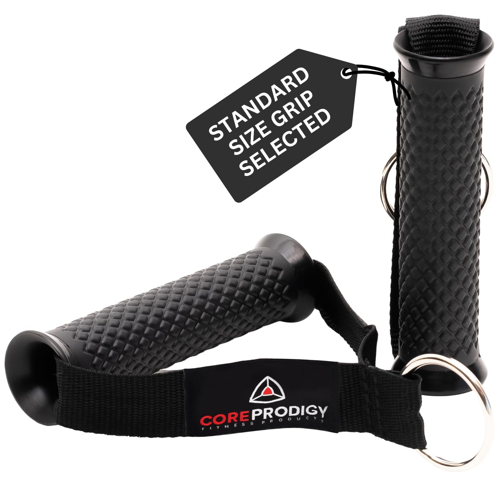 Heavy Duty Exercise Handles - Grip Attachments for Cable Machine Pulleys, Gym Equipment, Resistance Bands, and Weight Lifting