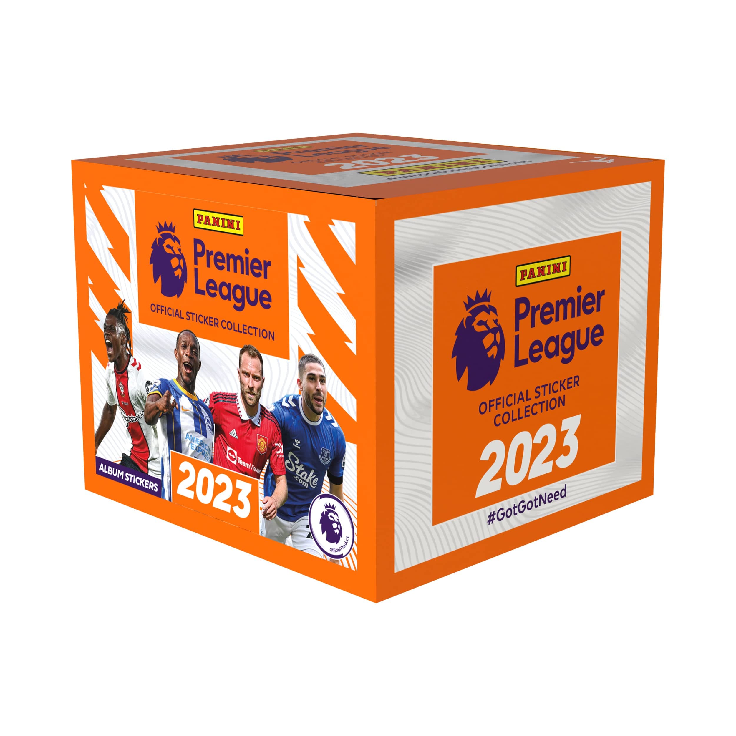 Premier League 2022/23 Sticker Collection x50 Packs, Orange