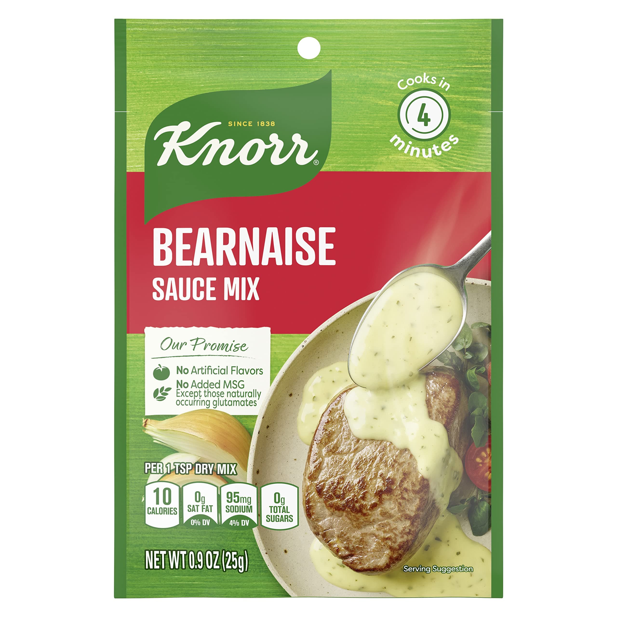 Knorr Sauce Mix Sauces For Simple Meals and Sides Bearnaise No Artificial Flavors, No Added MSG 0.9 oz