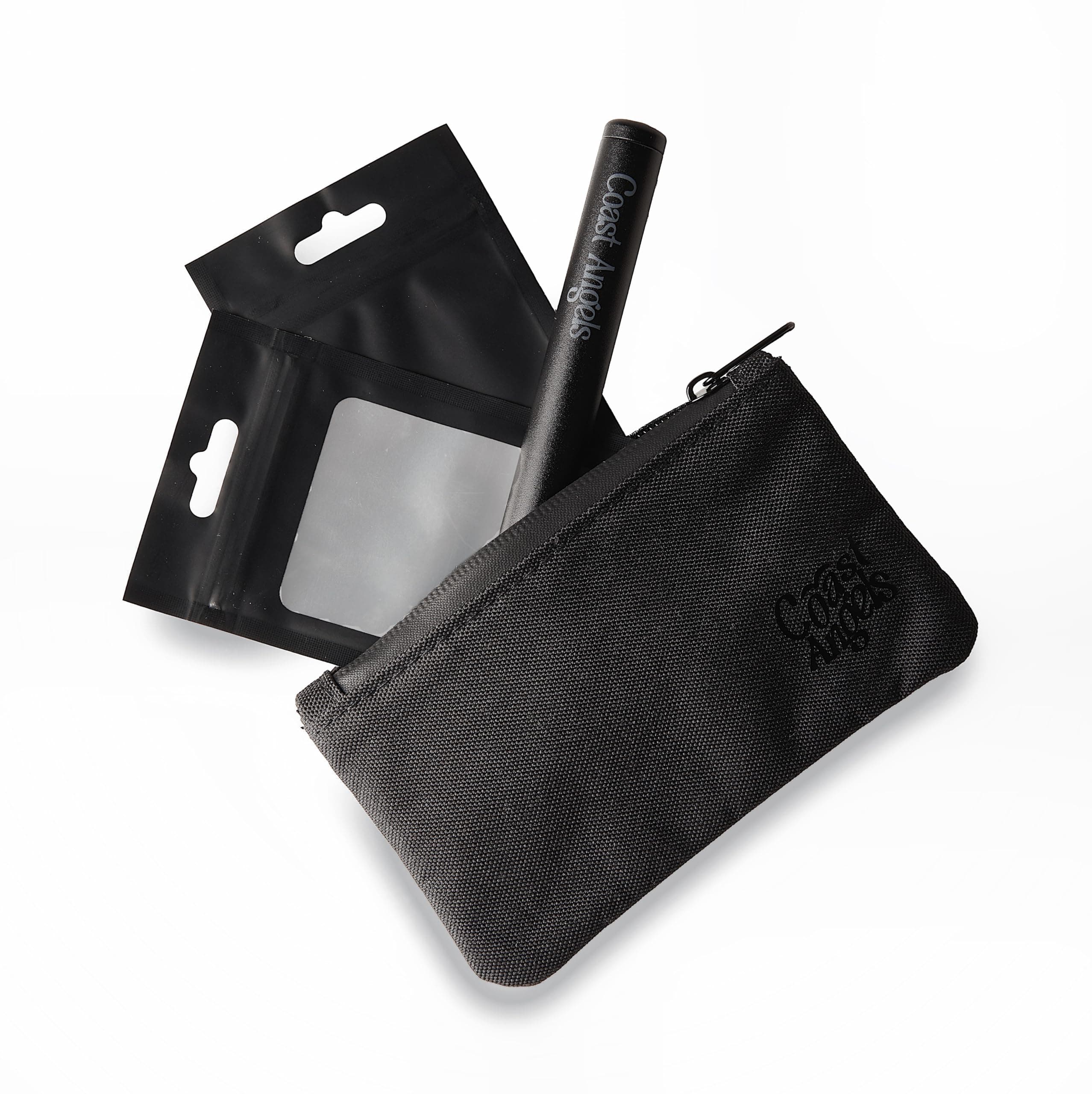 Small Smell Proof Bag and Aluminium Tube Kit – Odour-Free Pocket Pouch and Container Tube Set for Travel and Gifting