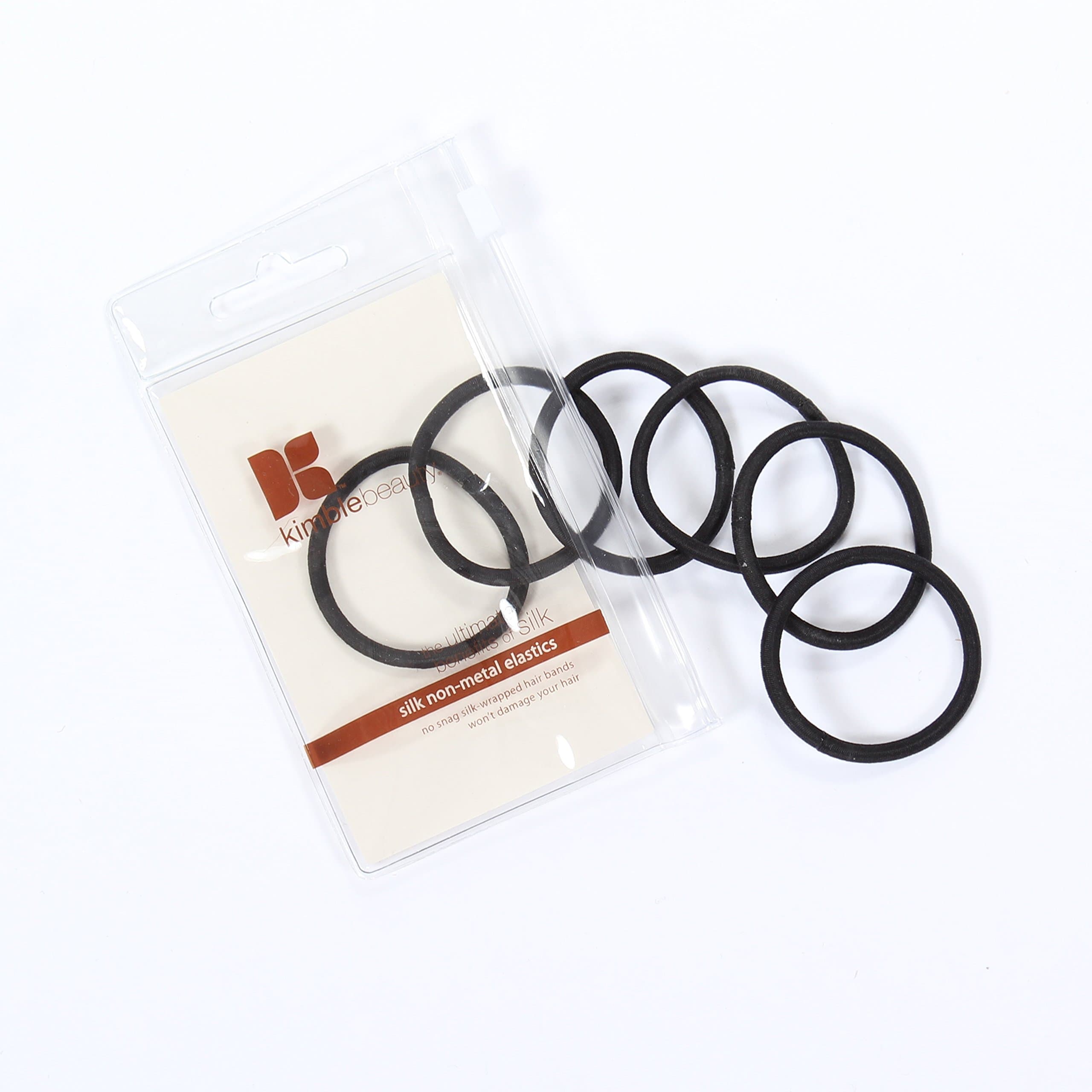 Kim Kimble Silk Elastic Hair Ties (6 pack)