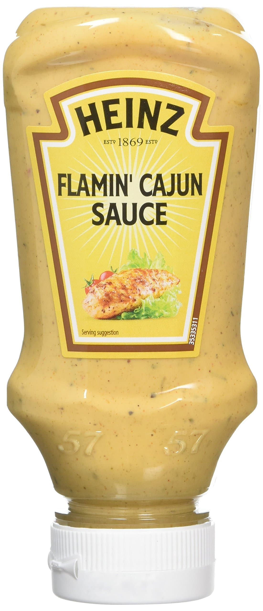 Heinz Creamy and Spicy Flamin Cajun Sauce, 220 ml (Pack of 8)