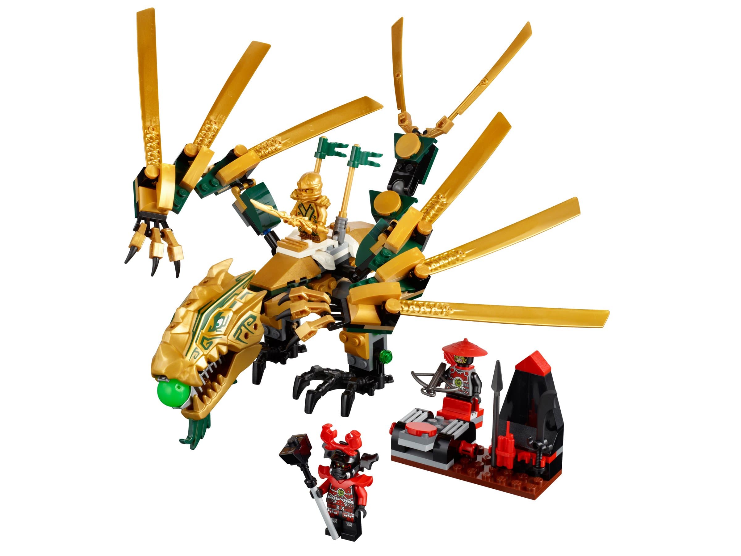 LEGO Ninjago The Golden Dragon 70503, 252 Pieces, 252 Pcs