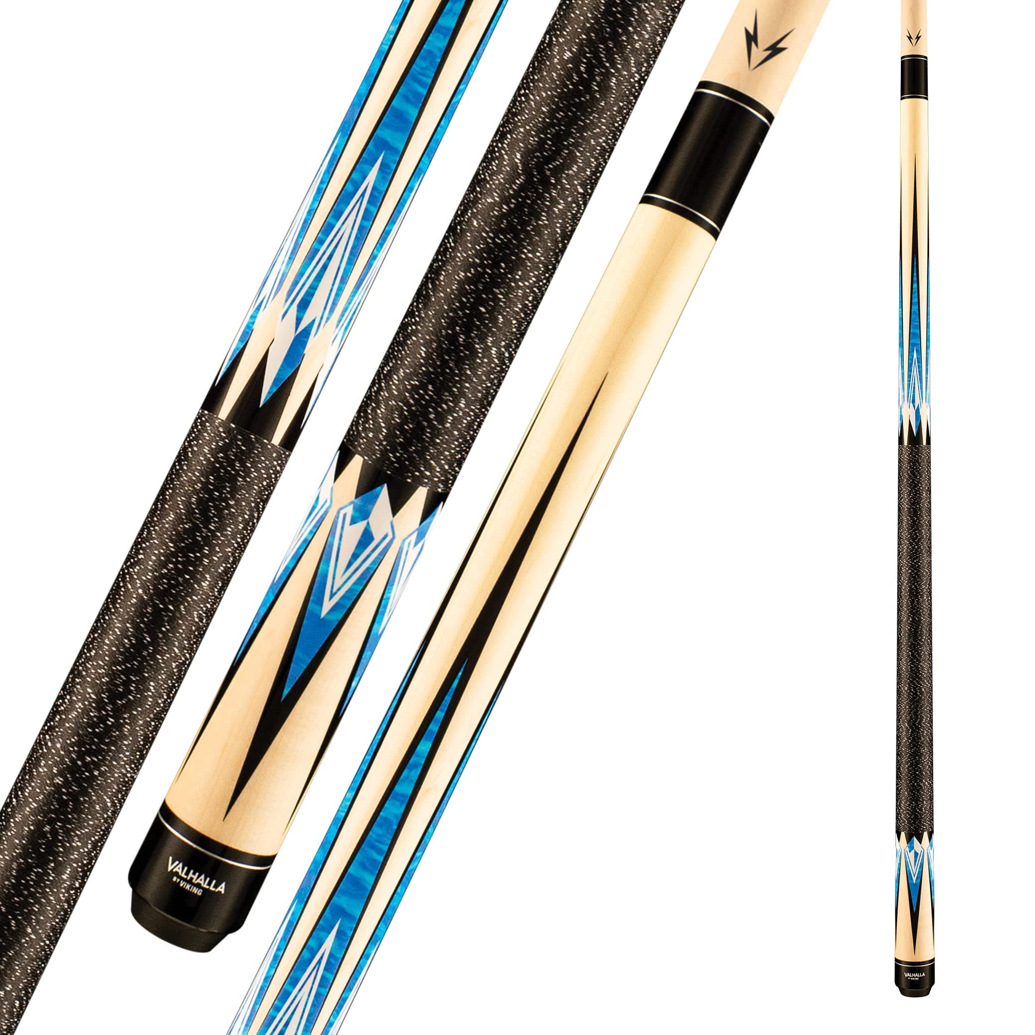 Viking Valhalla 300 & 400 Series 2 Piece 58” Pool Cue Stick, Billiard Cue Stick, Bar or House Use for Men or Women