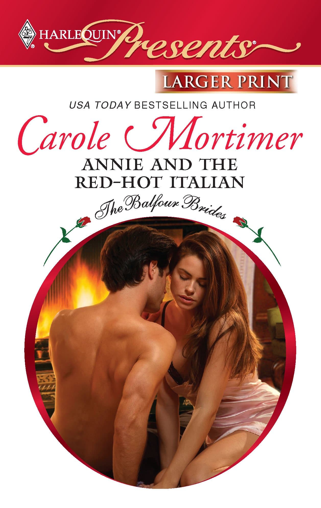 Annie and the Red-Hot Italian Paperback – Large Print, December 28, 2010