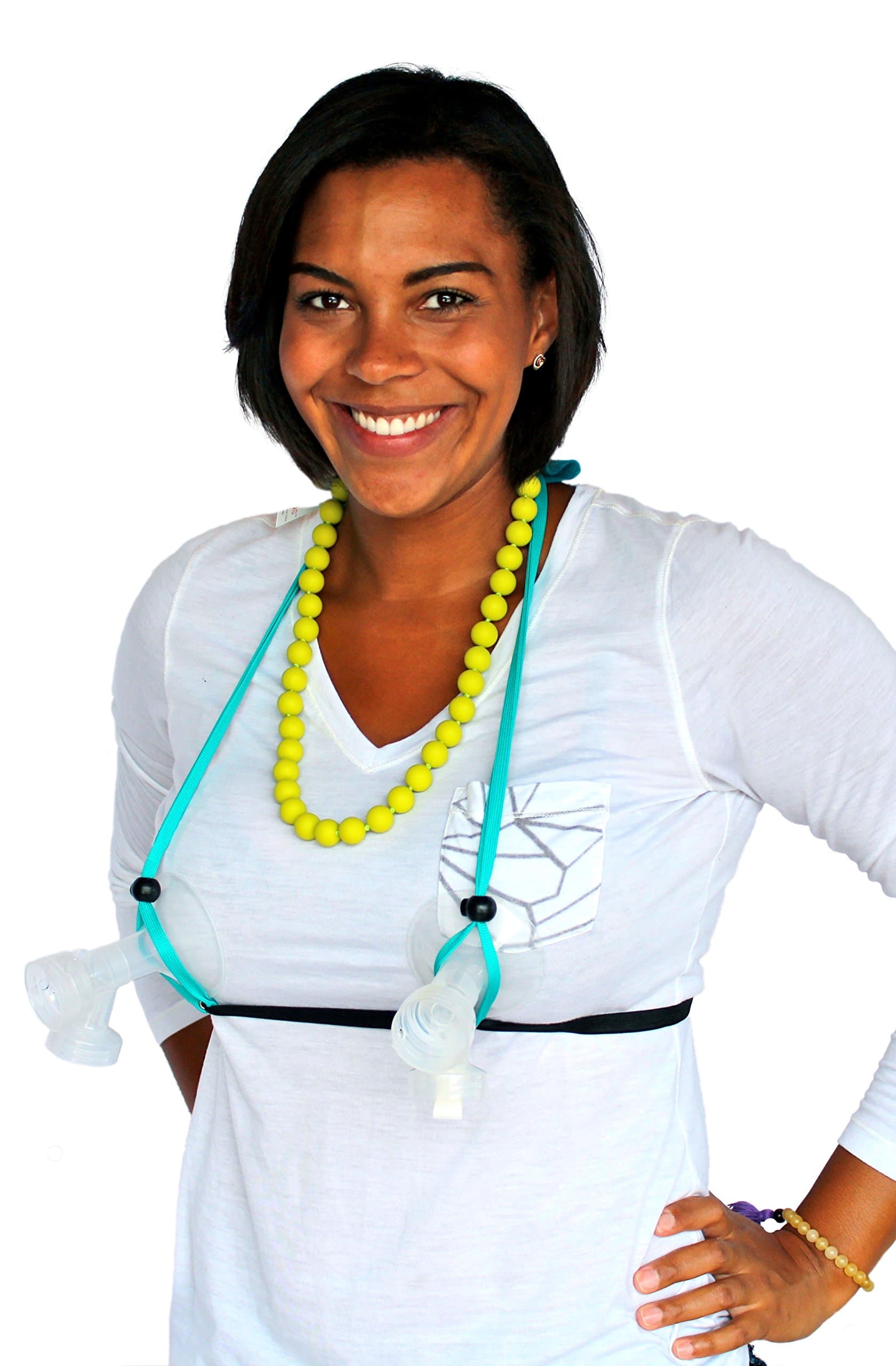 Simplicity Hands Free Pumping Bra - Teal