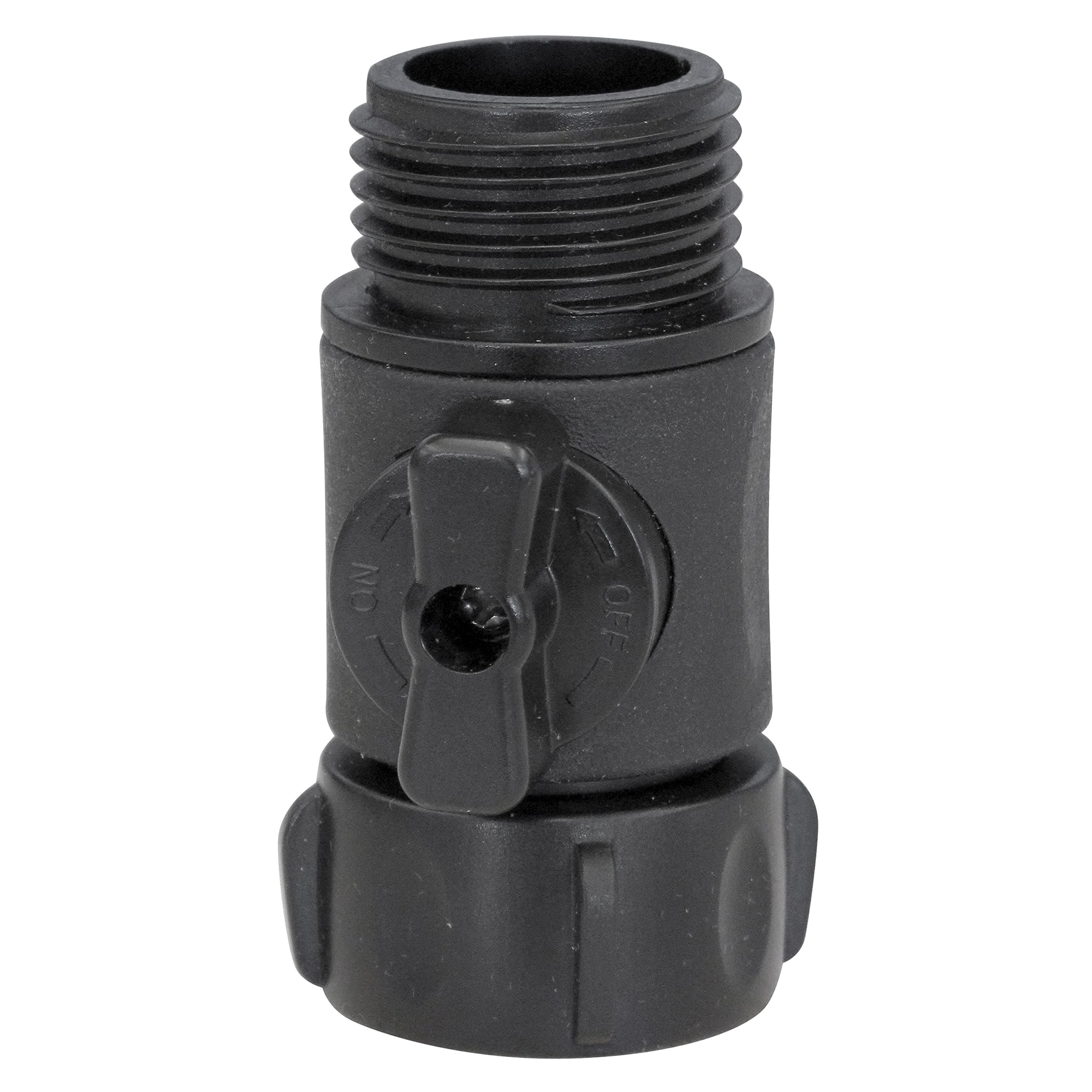 7771873 (OEM No. 5143419) Single Shut-Off Valve for Lawn & Garden Sprayers with Manifolds, 3/4" Orifice Size, Black Nylon