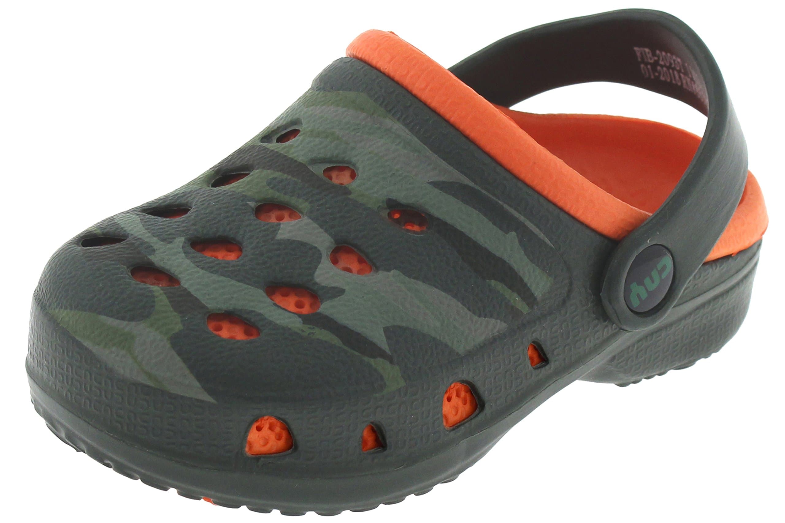 Capelli New York Toddler Boys Tie Dye Two Tone Clogs with Backstrap