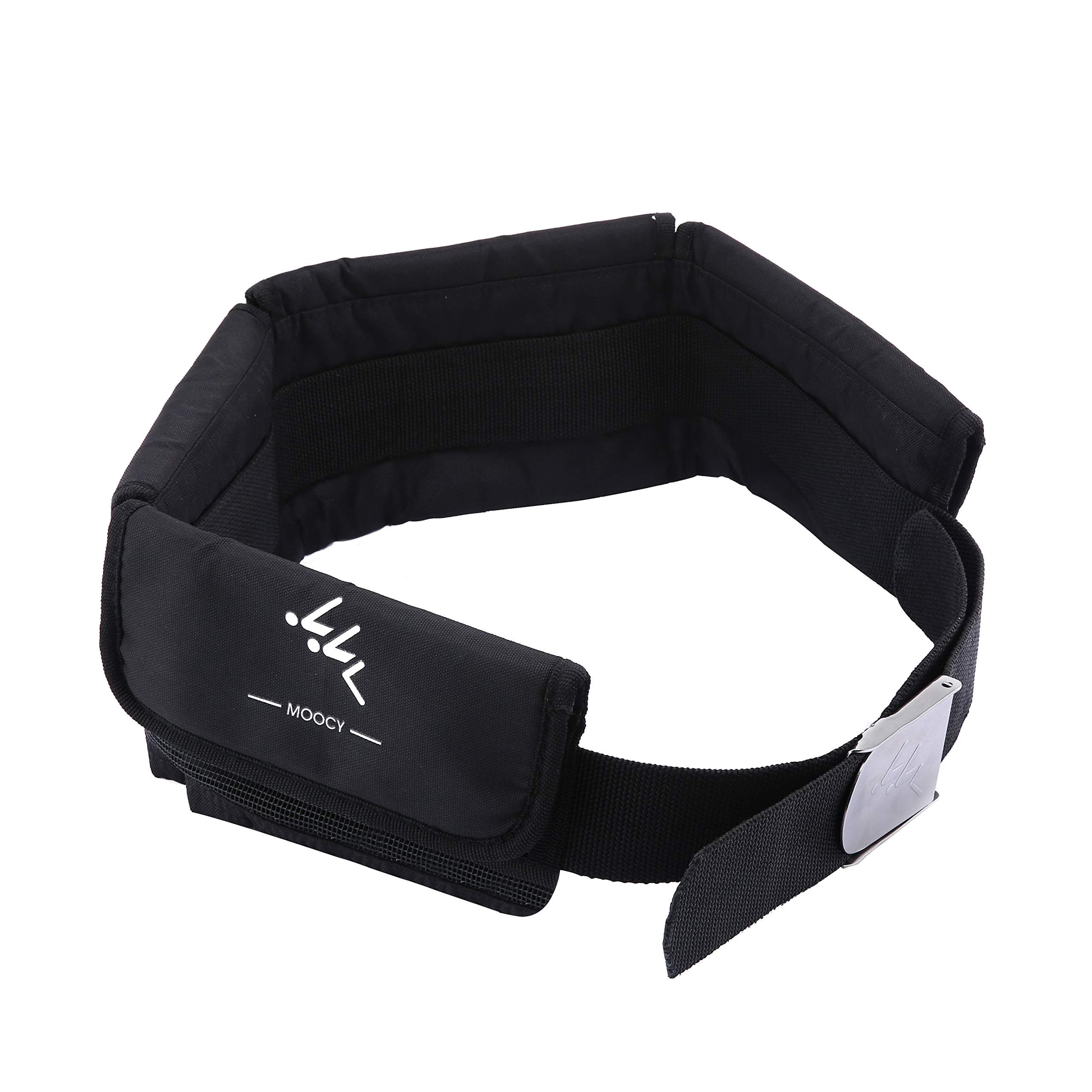 MOOCY Scuba Weight Belt, 4 Pocket Freediving Dive Diving Accessories - fit for Waist 32" to 52"