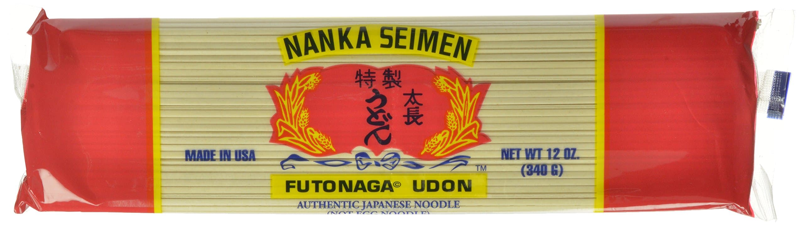 Nanka Udon Noodles, Thick and Long, 12 Ounce (Pack of 30)
