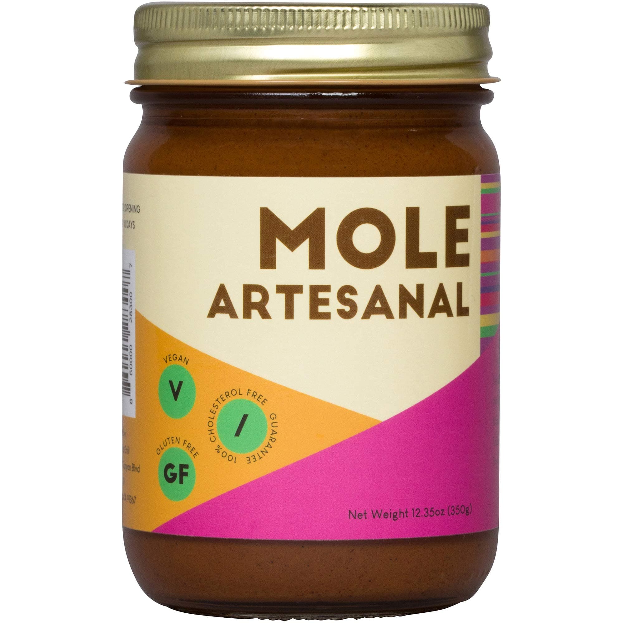 Mole Artesanal Traditional Mexican Mole Poblano Sauce 12.35 oz (2 Jars)