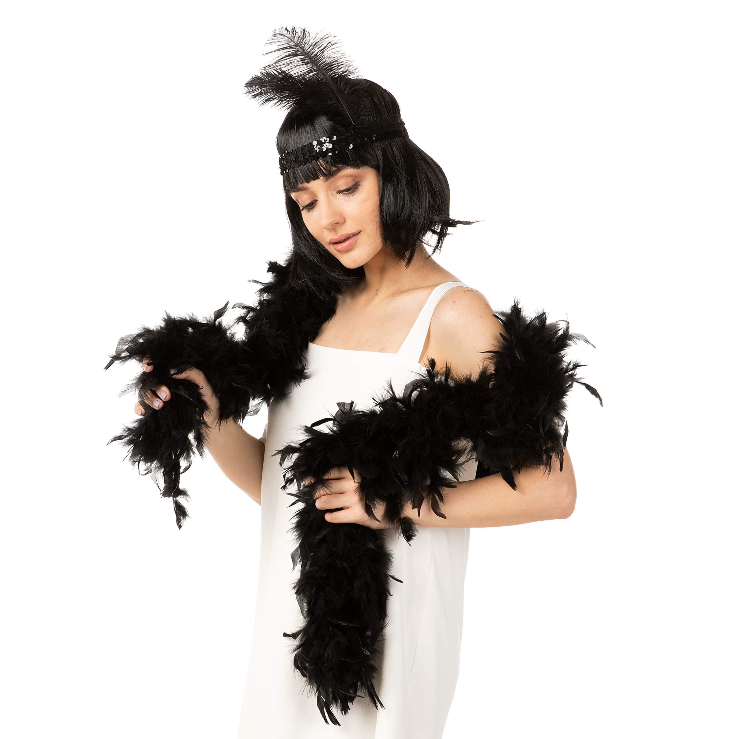 Feather Boa Fancy Dress Accessory Costume 85 Grams 1.8 Meters