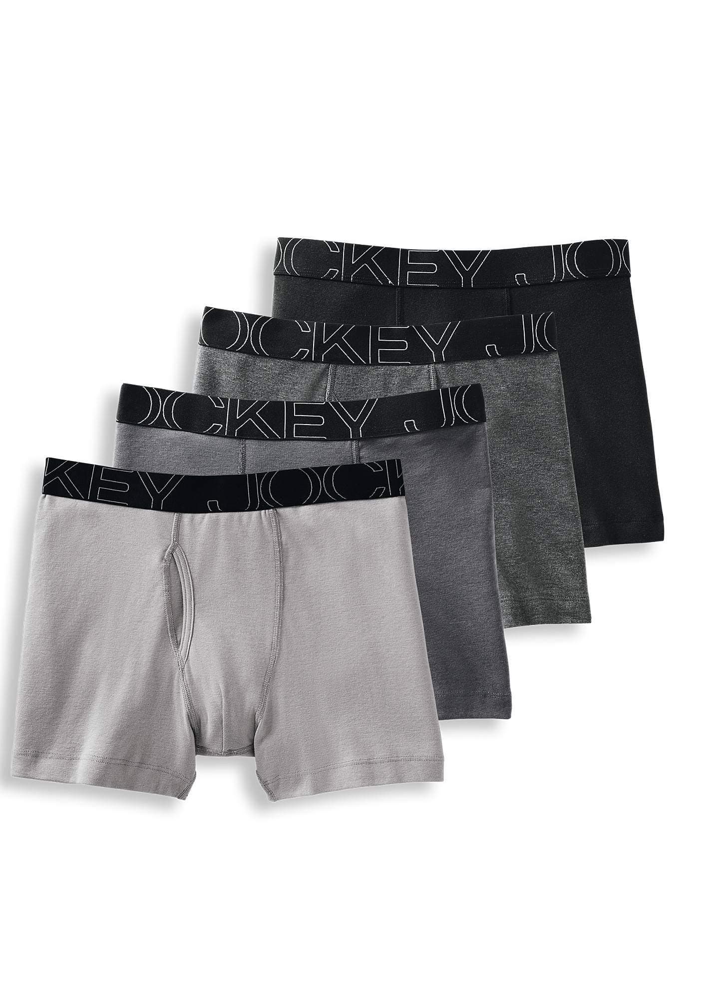 JockeyMen's Underwear ActiveBlend Boxer Brief - 4 Pack