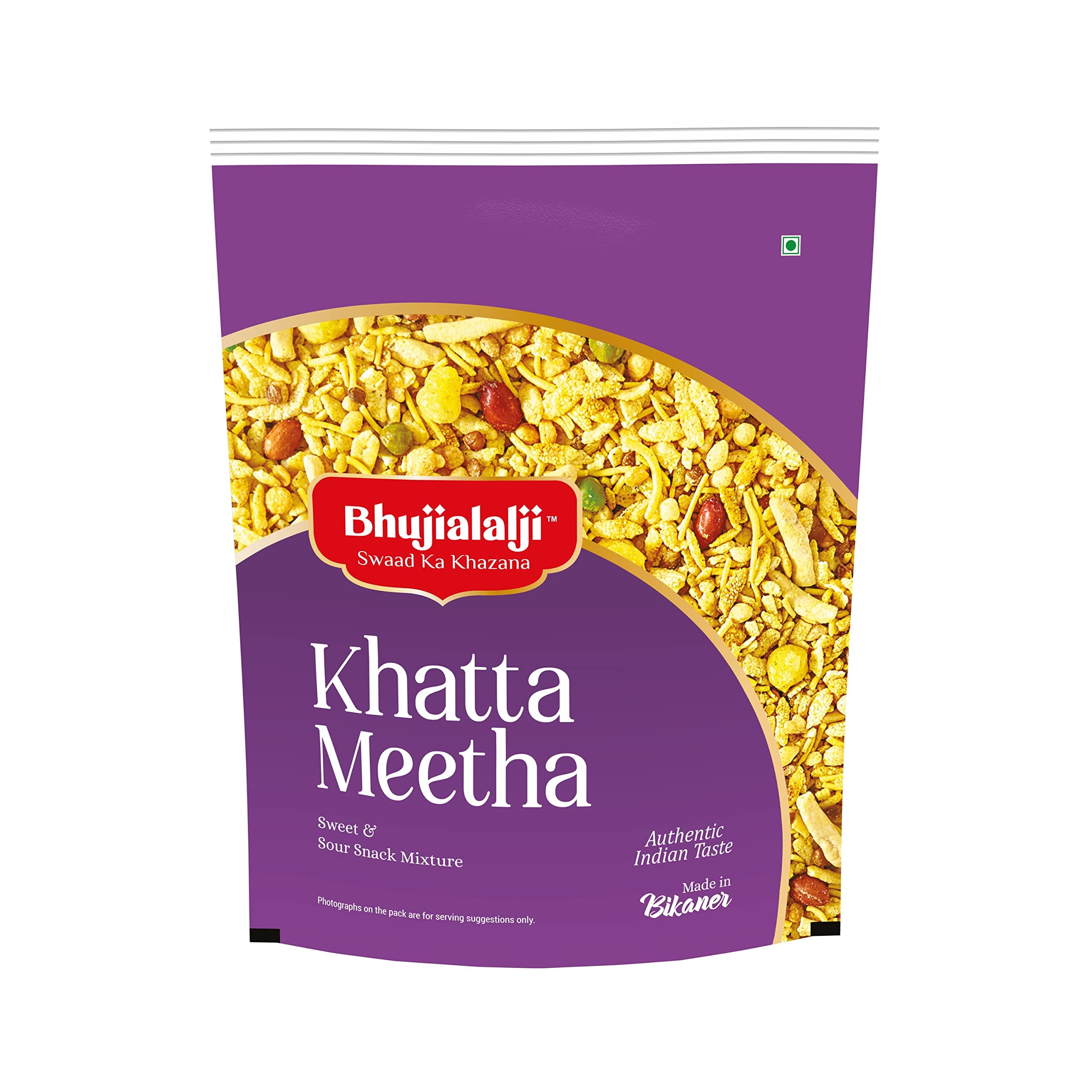 Khatta Meetha (pack of 1) 1kg | Namkeen Snacks Tasty & Crunchy Tea-time Namkeen | All time favourite indian snacks/Namkeen | Ready to eat | Crsipy & Light snacks.