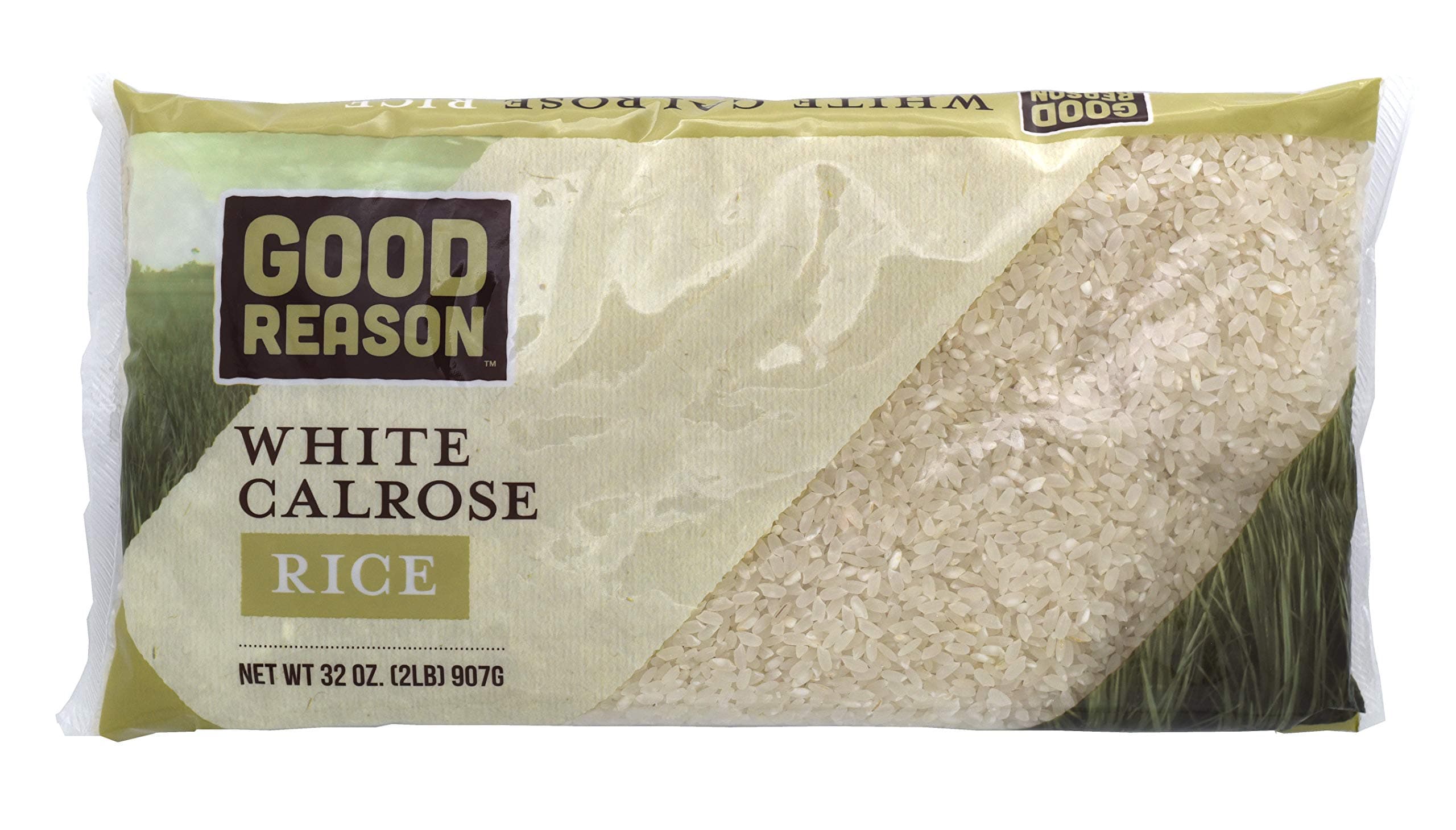 Good Reason Rice White Calrose Rice - Premium Nutritional Gluten-Free Medium Grain Rice, 2 Lb
