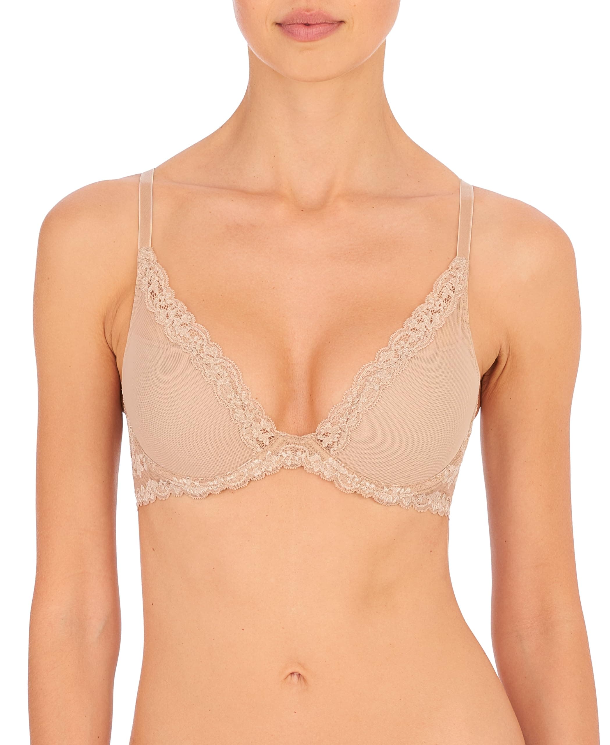 Women's Feathers Luxe Plunge T-Shirt Underwire Bra 721255