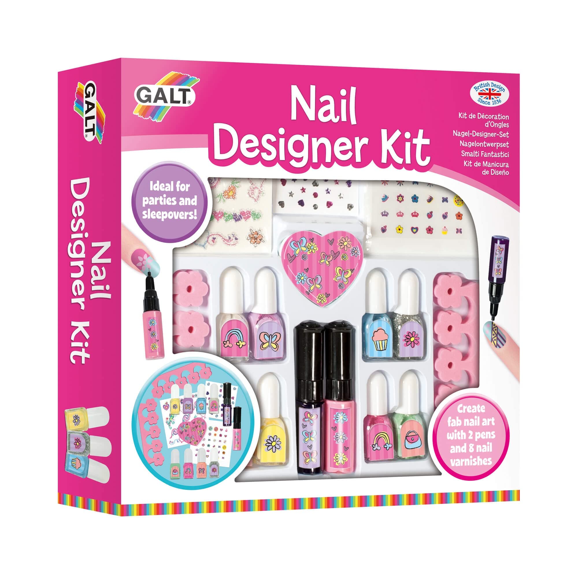 Galt Nail Polish Tattoo Designer Kit, G054357