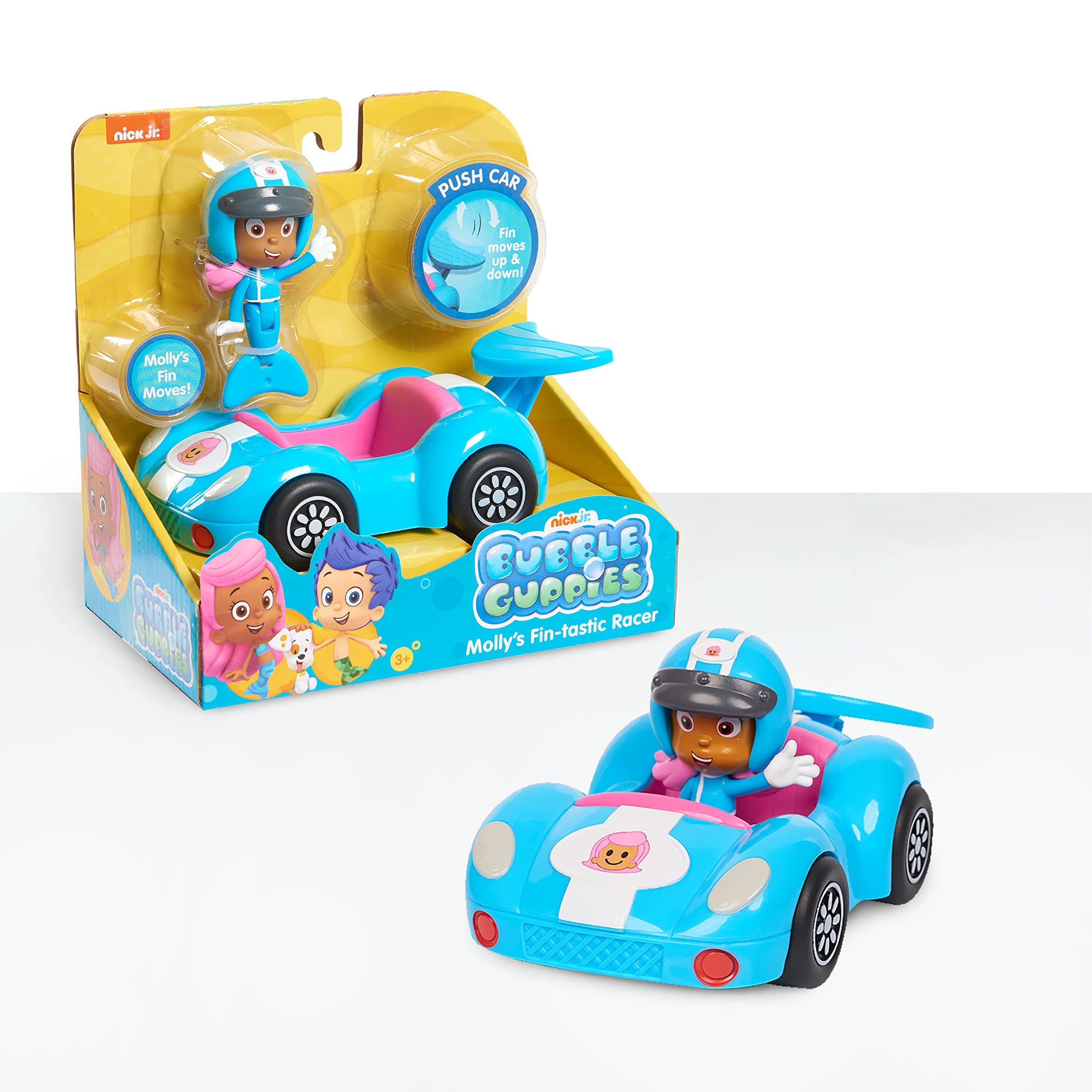 Just Play Bubble Guppies Vehicle & Molly, Multicolor