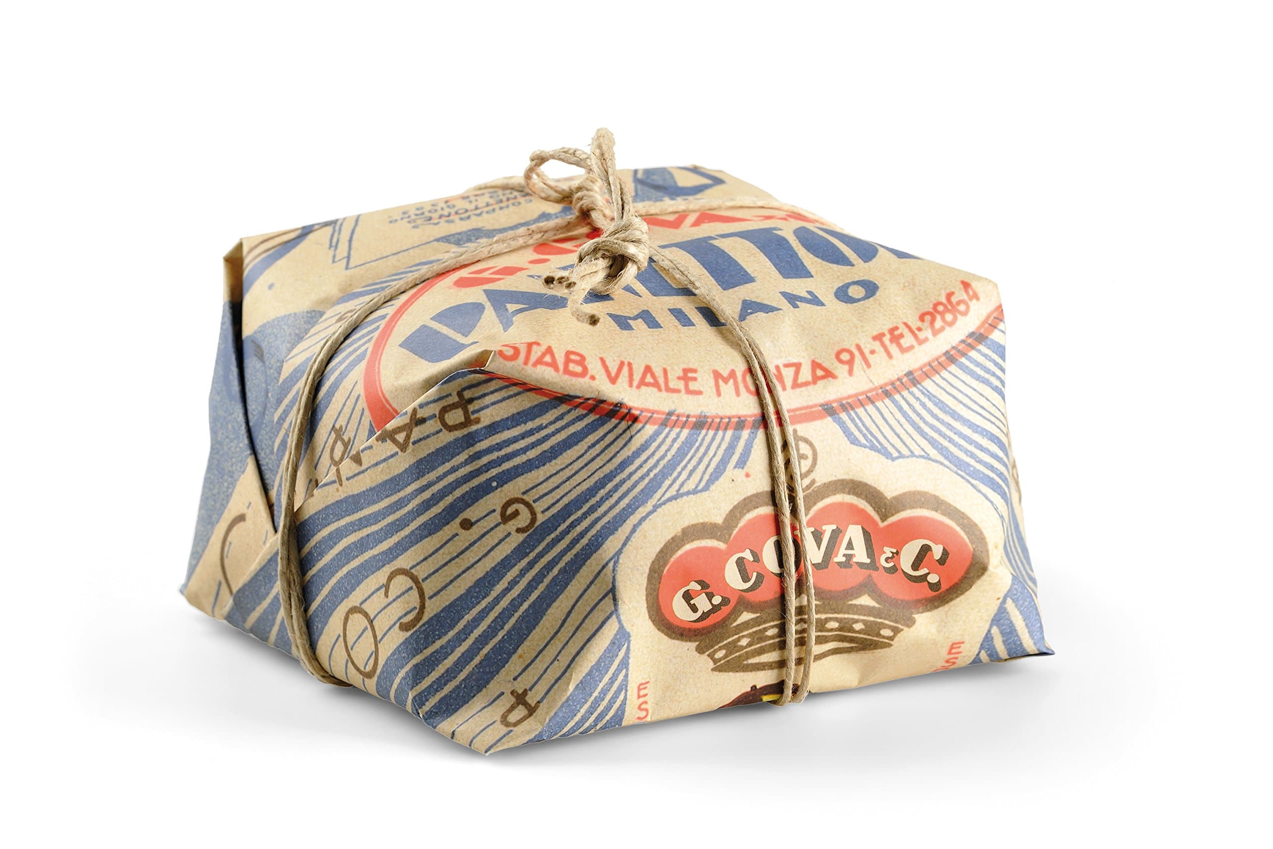 G. Cova & Co. Panettone Classico Italian Christmas Cake 1.12 Kg (39.5 Oz)