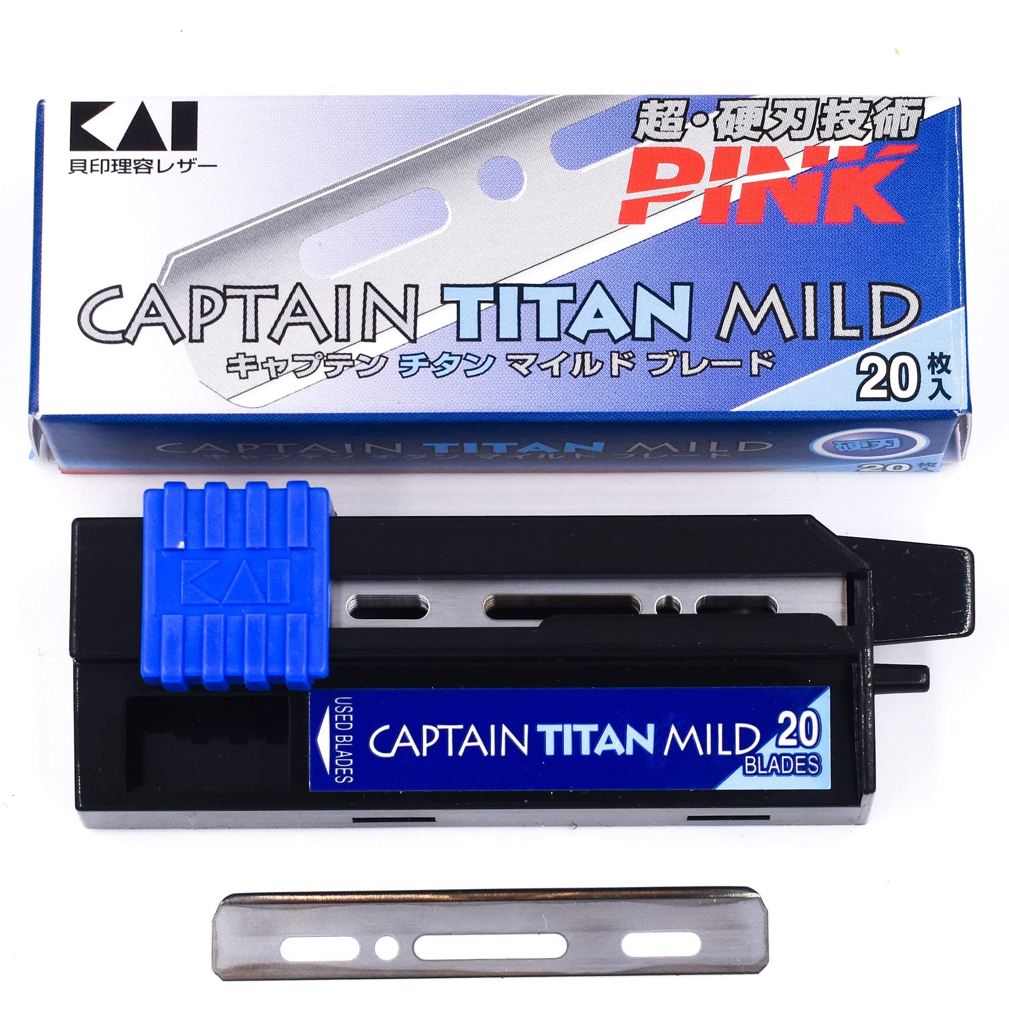 Kai Captain B-CAPT Blades PTFE Coated Pack of 20