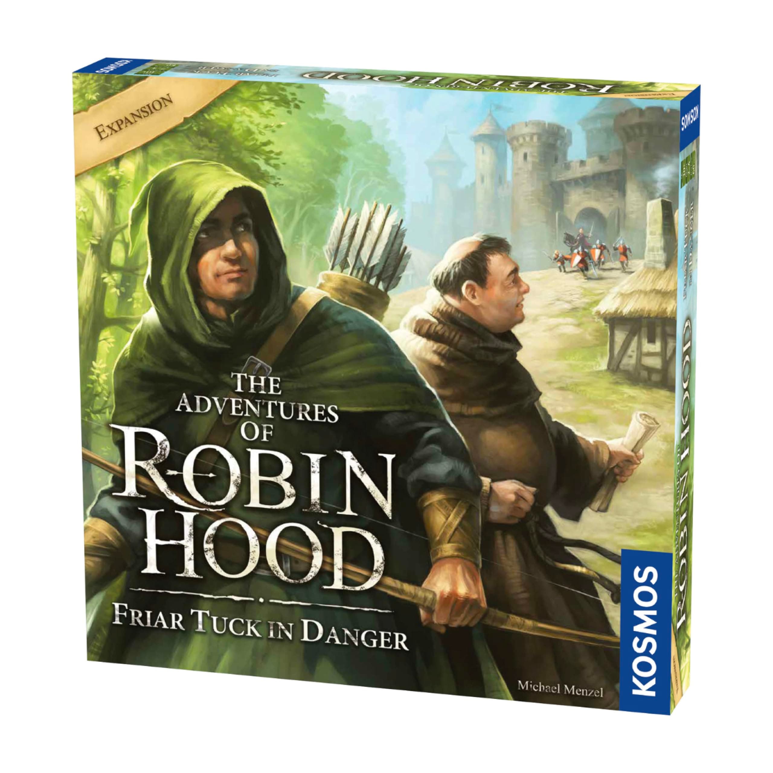 The Adventures of Robin Hood: Friar Tuck in Danger | Storytelling Game | Expansion| Fantasy Boardgame | 2 to 4 Players | Ages 10+