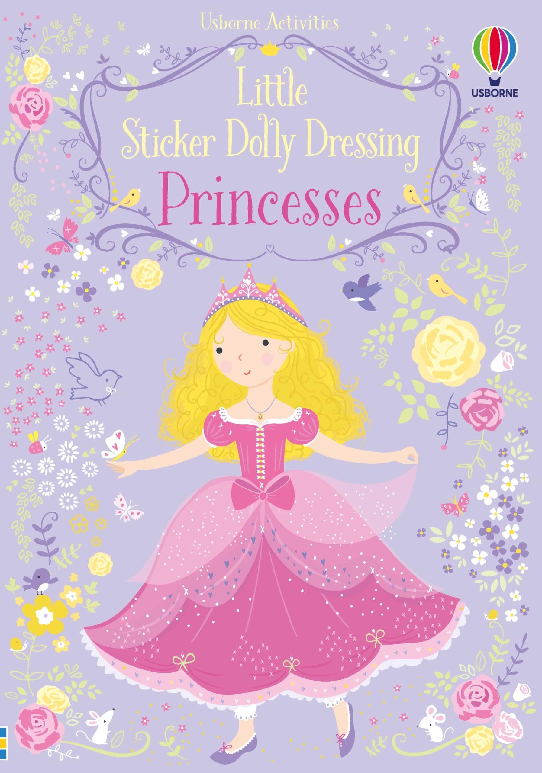 Little Sticker Dolly Dressing Princess Paperback – Sticker Book, 15 Aug. 2023