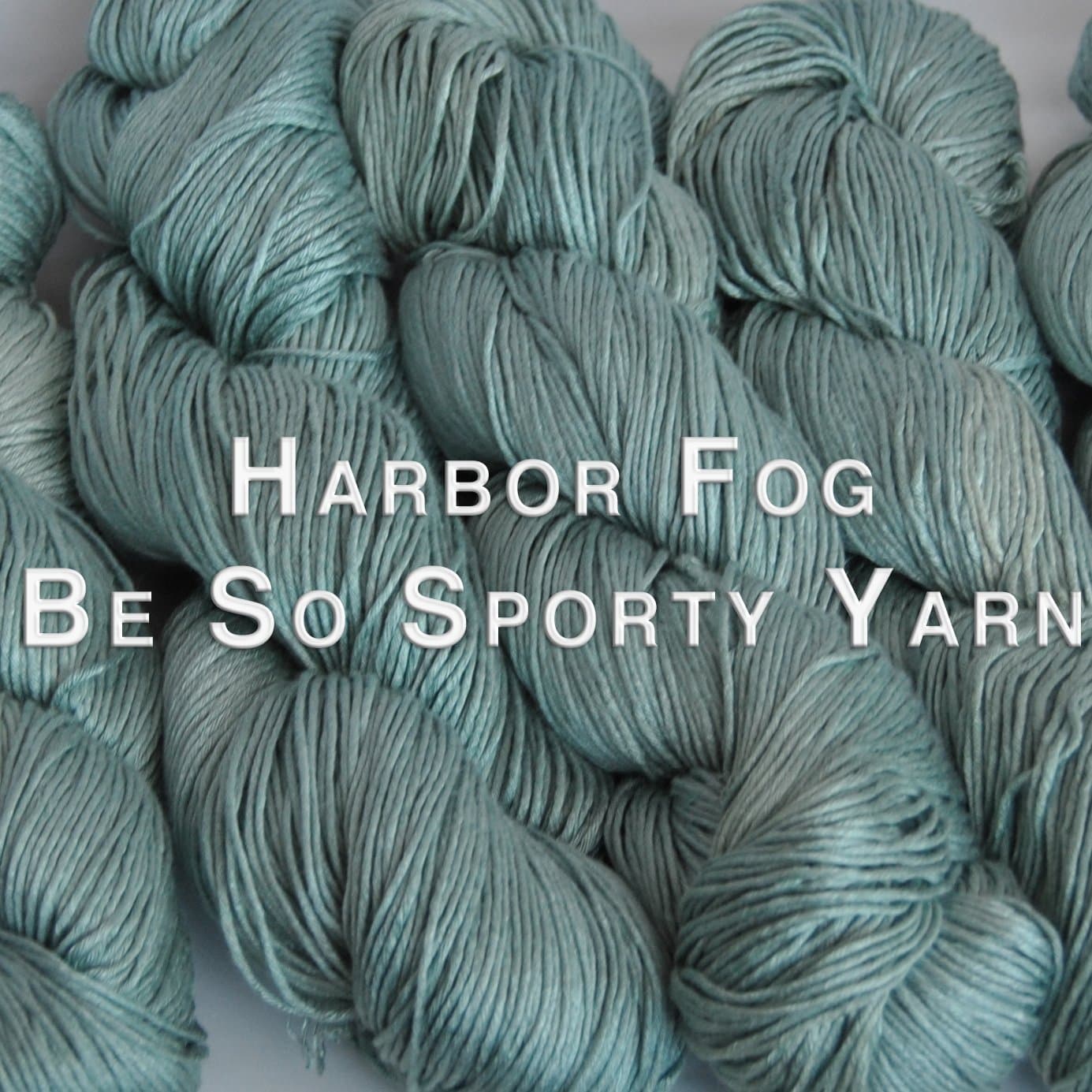 Kristin Omdahl Yarns Be So Sporty Bamboo Yarn Harbor Fog