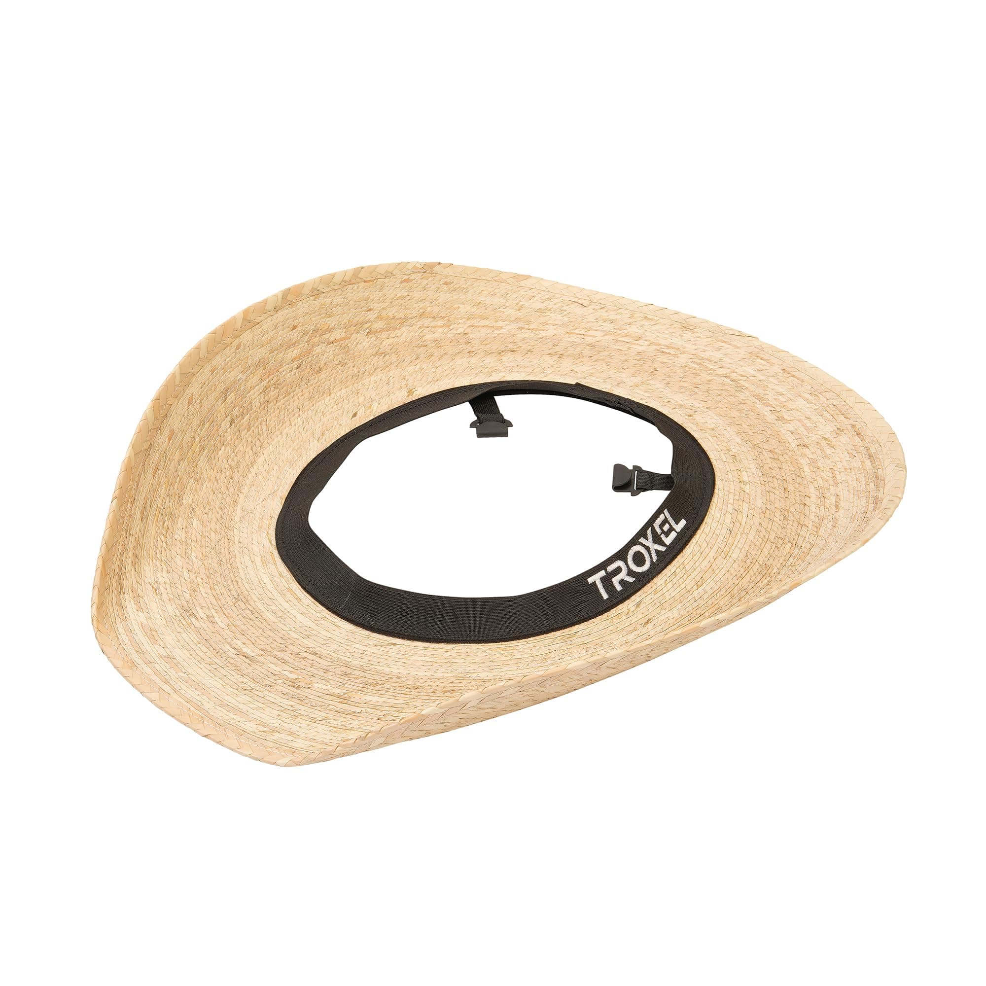 Horse Riding Straw Equestrian Helmet Visor, Lightweight, Full Shade Palm Leaf Design, Detachable Sun Protection Horses Brim, Natural