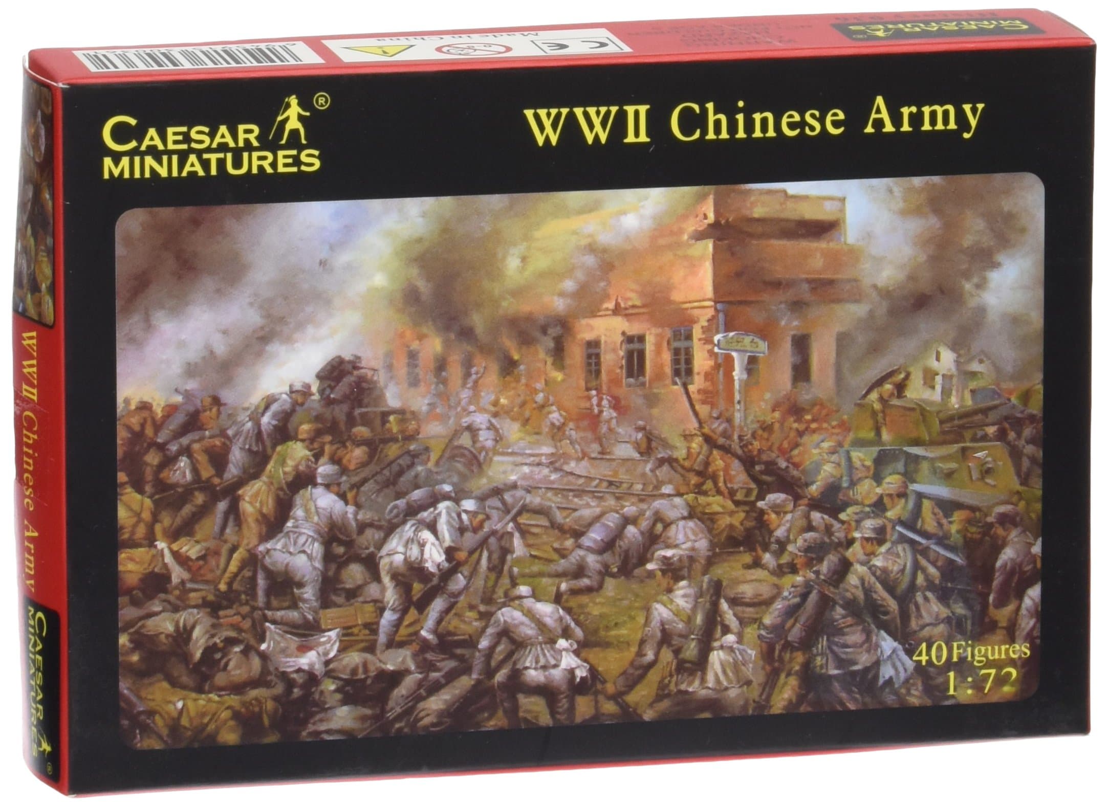 Unbekannt Caesar Miniatures WWII Chinese Army - 1/72 Plastic Soldiers by