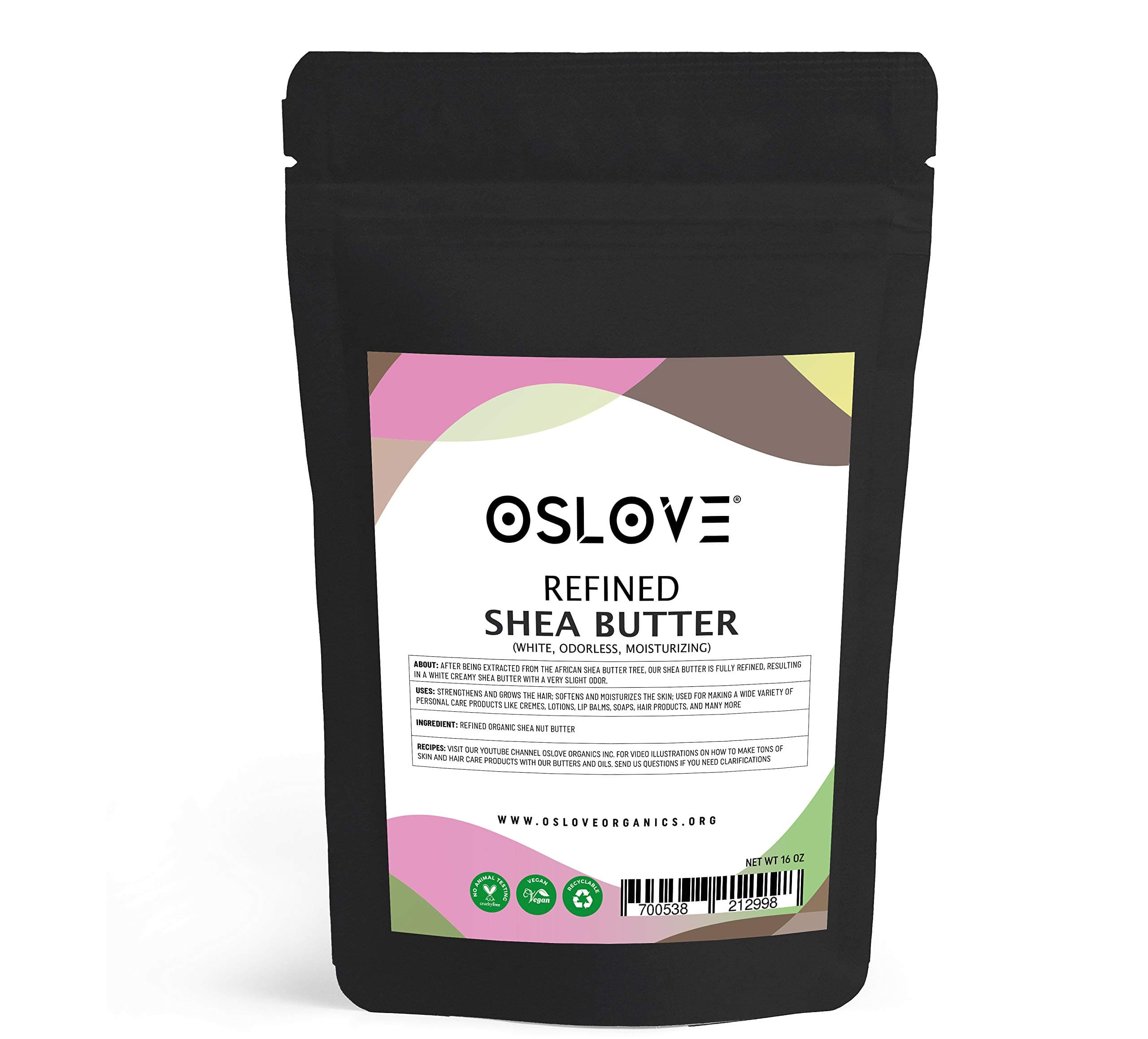 SHEA BUTTER-REFINED, 16 oz. Rich and Creamy (16)
