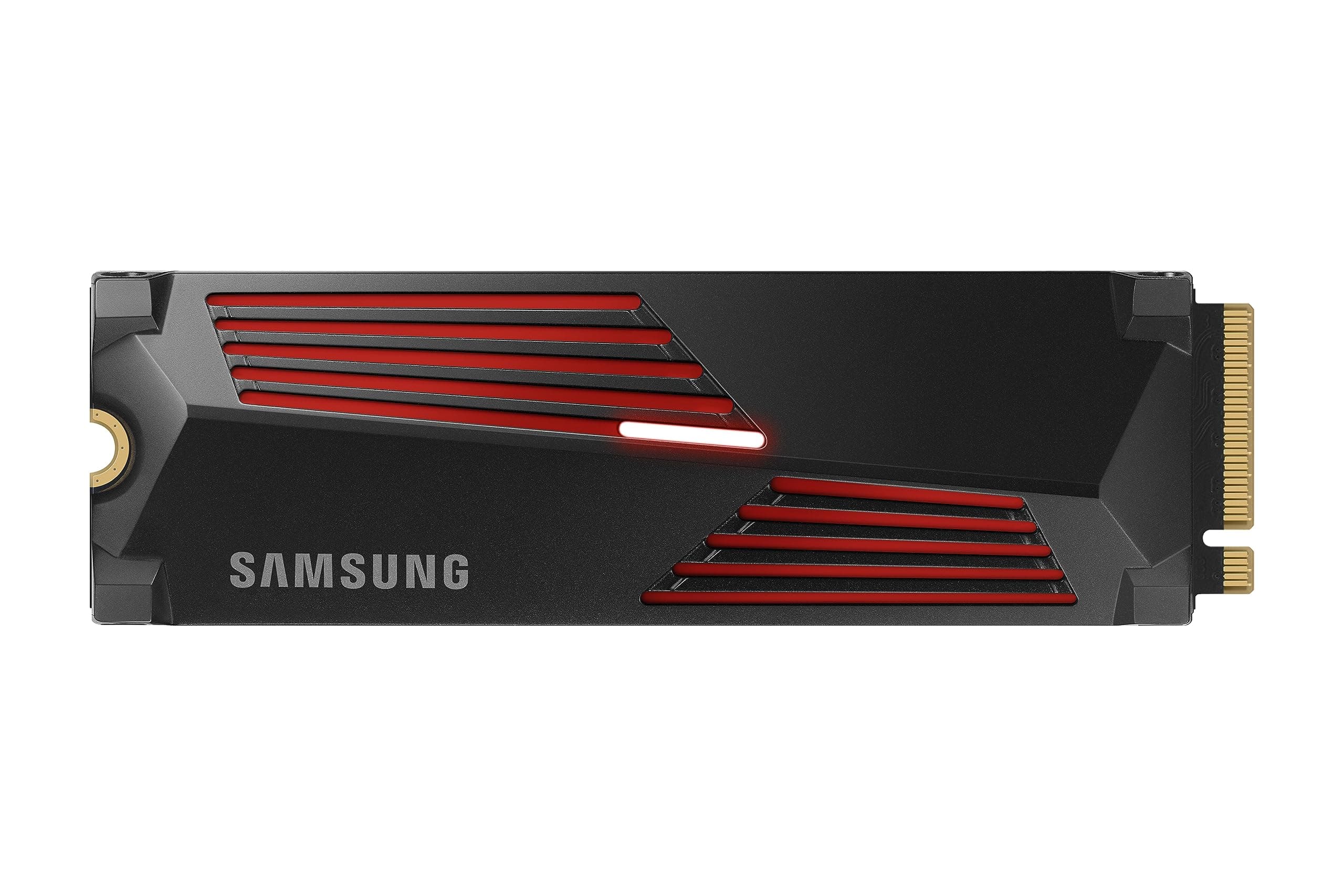 Samsung 990 PRO Heatsink SSD 4TB, NVMe M.2 2280, Read Speeds Up to 7,450MB/s Best for PlayStation 5 (PS5 SSD) Console Expansion MZ-V9P4T0CW