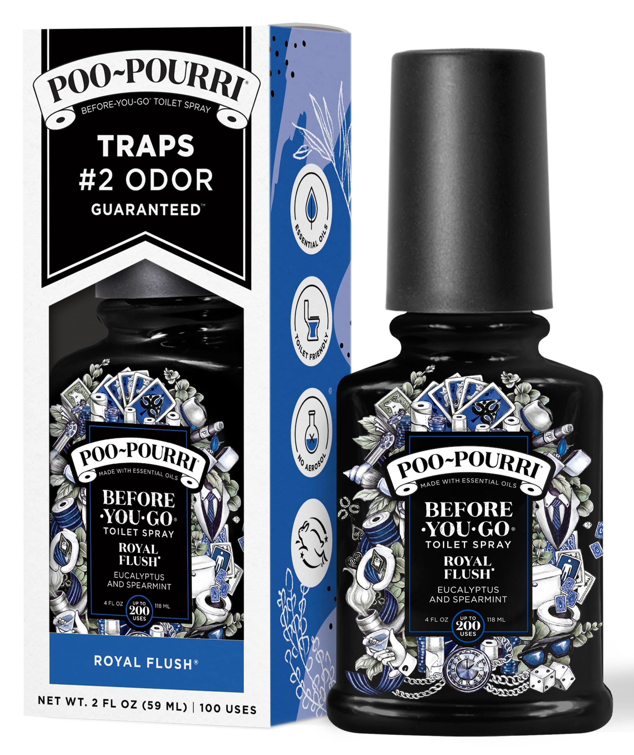 Poo Pourri Before You Go Toilet Spray 2oz Royal Flush